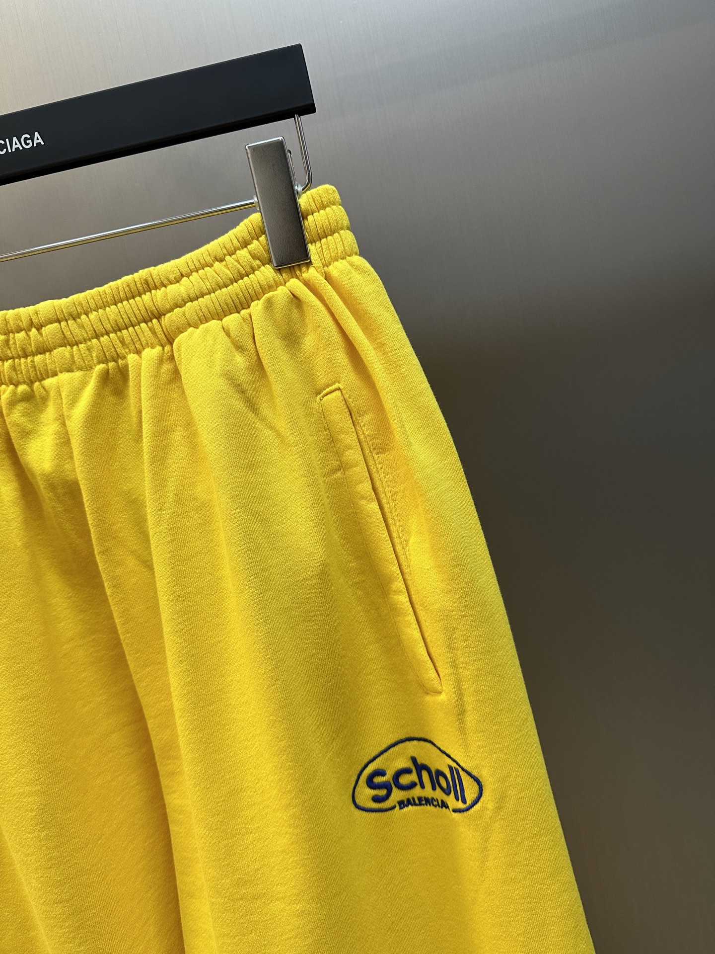 Balenciaga X Scholl Logo Embroidered Pants（844177TSVT2-7200）