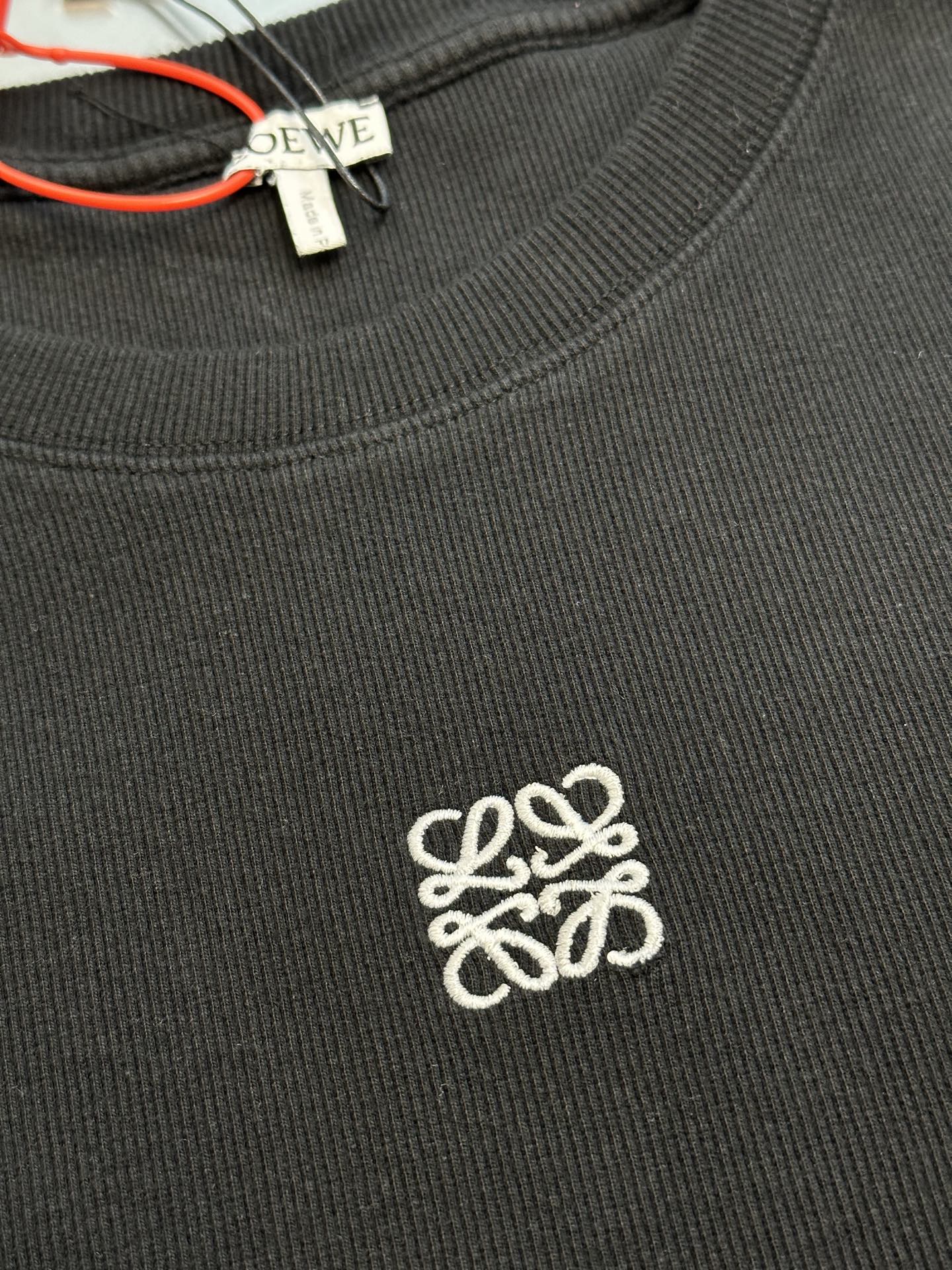 Loewe cotton oversized long-sleeved T-shirt (H526Y22XAY-1100）