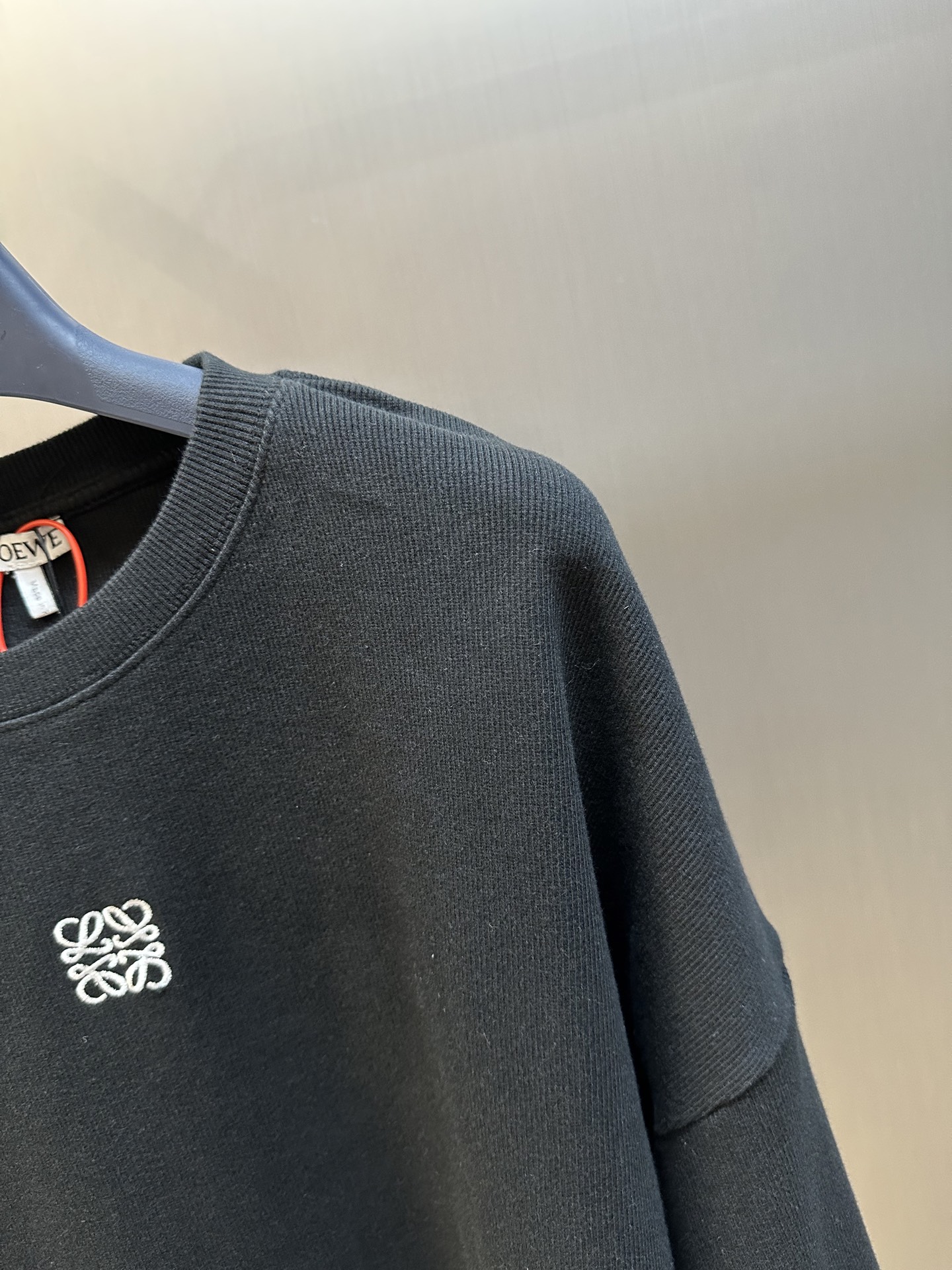 Loewe cotton oversized long-sleeved T-shirt (H526Y22XAY-1100）