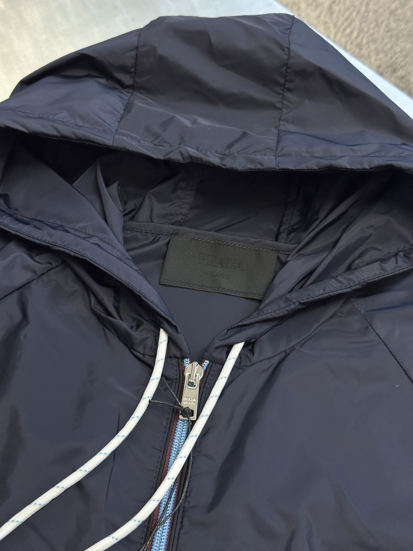 Prada Re-Nylon blouson jacket (SGC864-1WQ9-F0APQ-S-OOO）