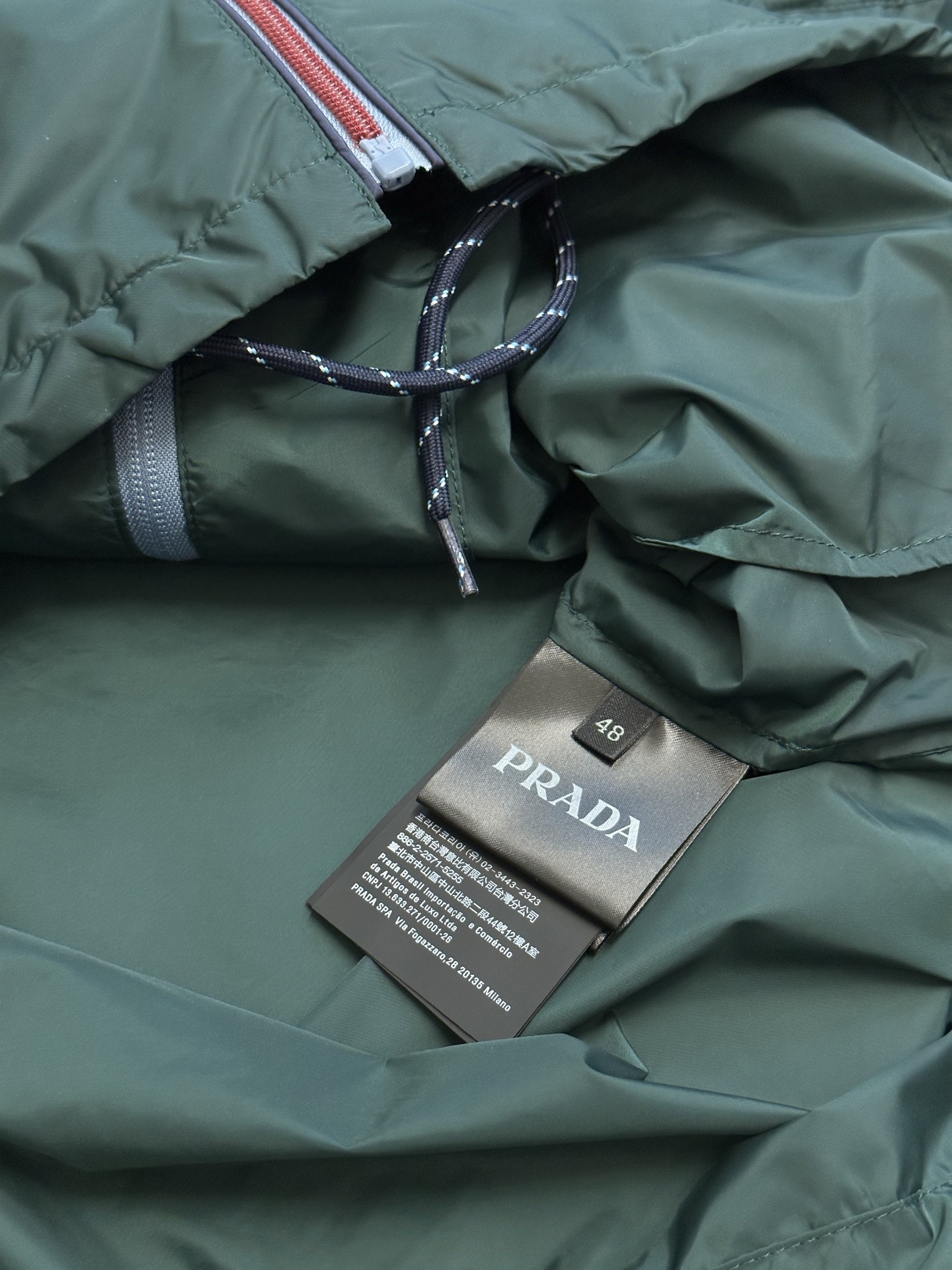 Prada Re-Nylon blouson jacket (SGC864-1WQ9-F0APQ-S-OOO）