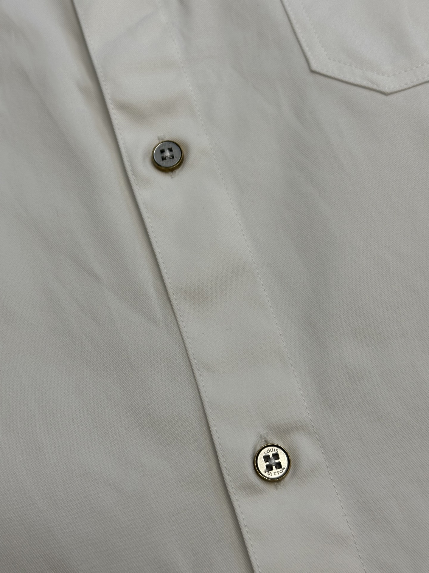 Louis Vuitton x NIGO collaboration embellished short sleeve shirt（1AIMI9）