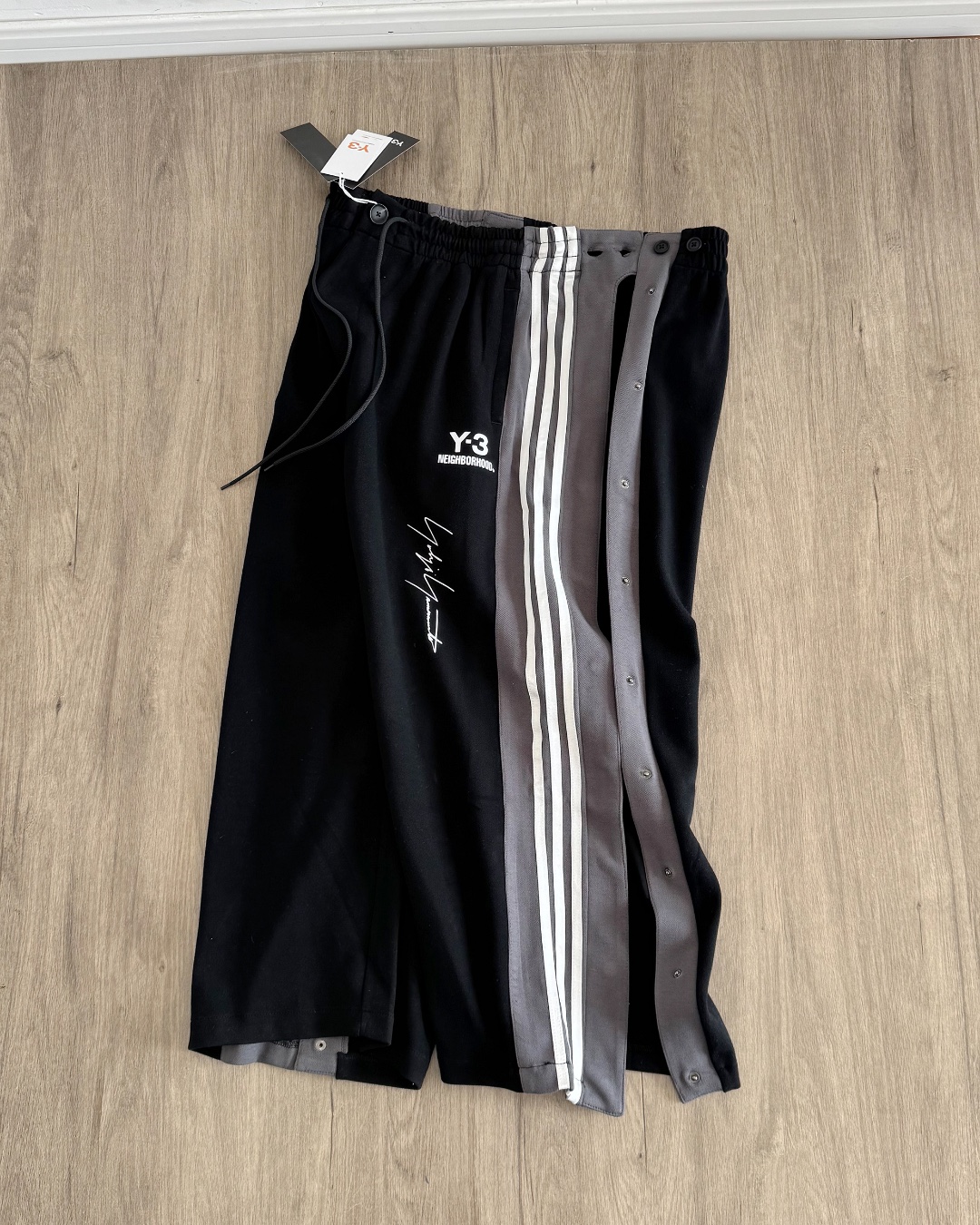 Y-3 x NEIGHBORHOOD TRACK PANTS (JW7002）