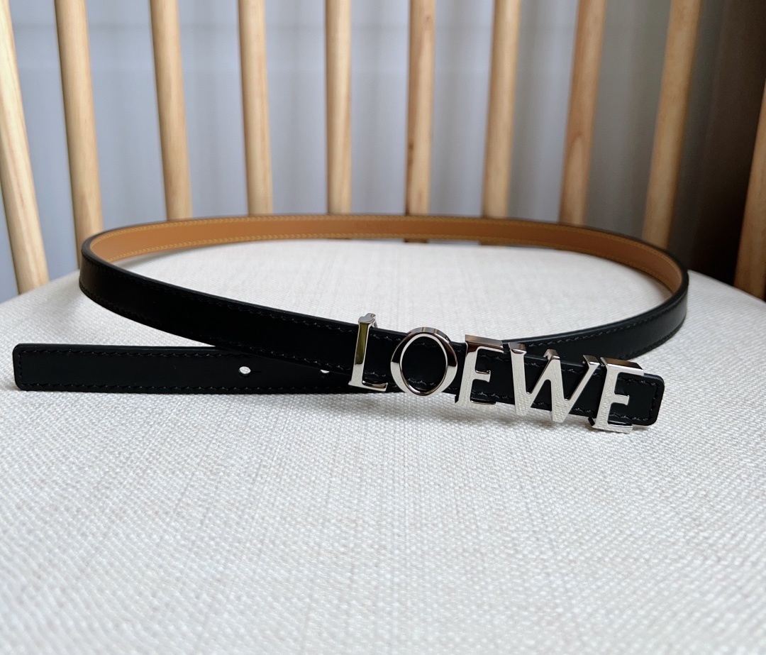LOEWE 'Lettering' logo belt（E619Z16X161206）