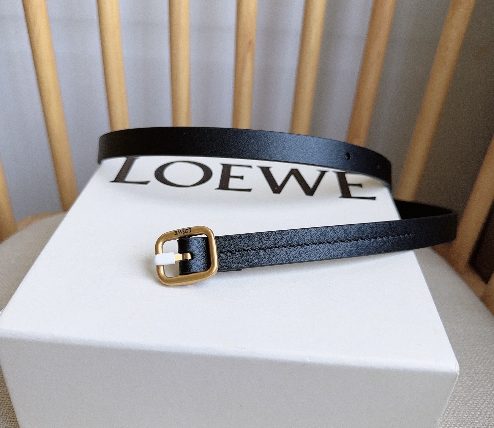 LOEWE Rounded soft belt（E619Z16X18-1100）