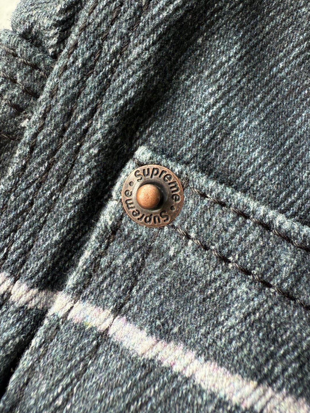 Supreme SS25 Damien Hirst Painter Jeans（SUP-SS25-004）