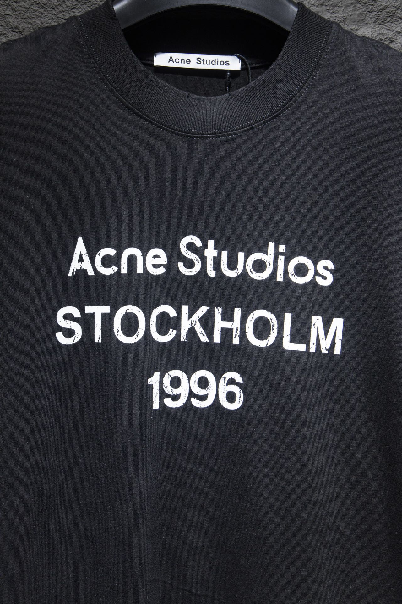 Acne Studios Logo T-shirt - Relaxed fit (CL0196-BM0）
