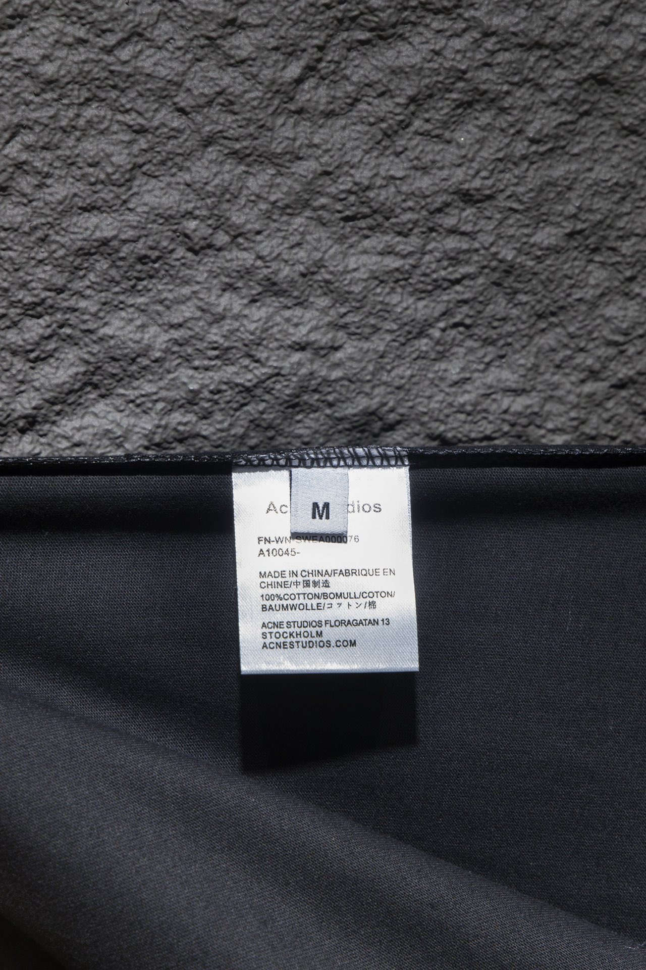 Acne Studios Logo T-shirt - Relaxed fit (CL0196-BM0）