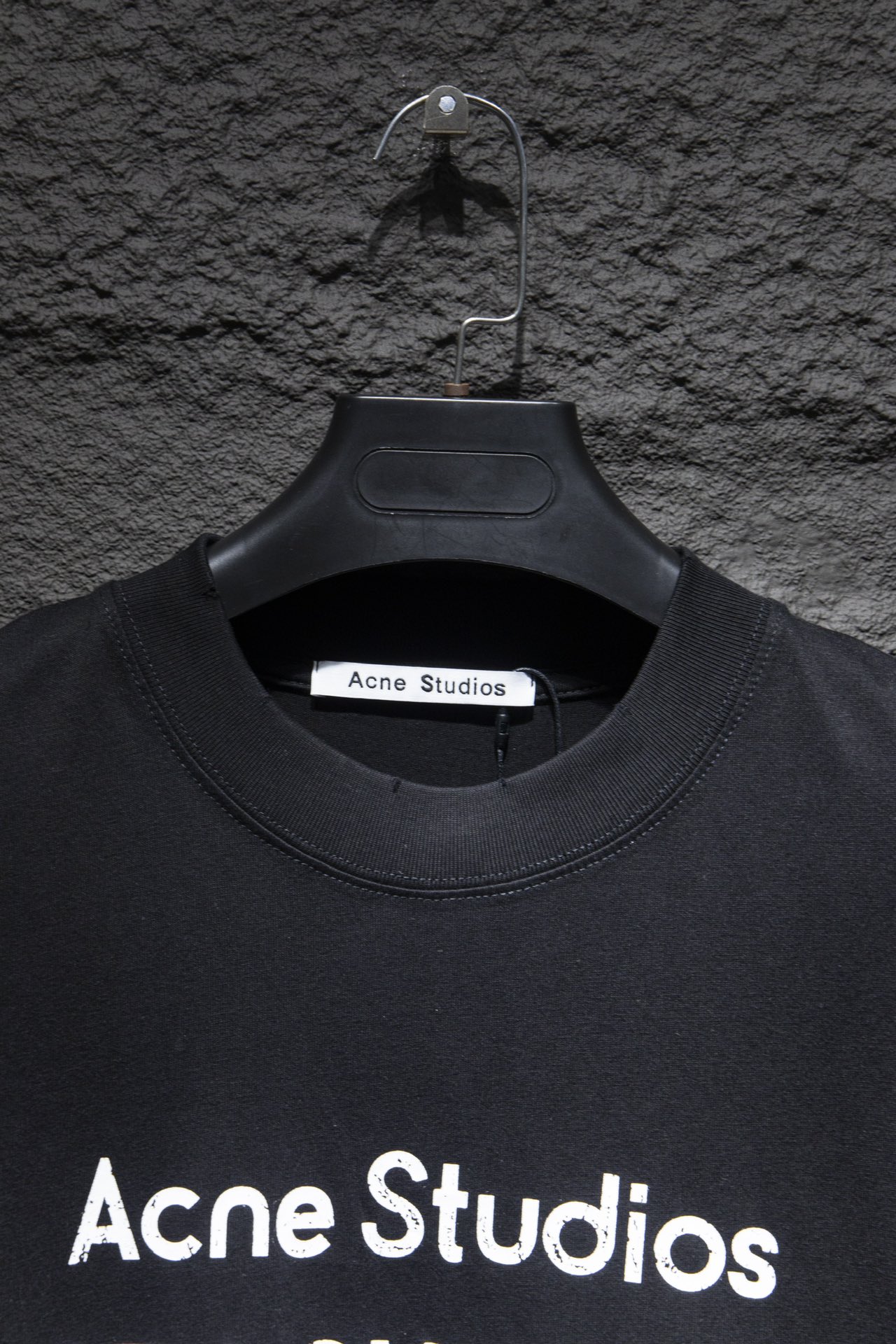 Acne Studios Logo T-shirt - Relaxed fit (CL0196-BM0）