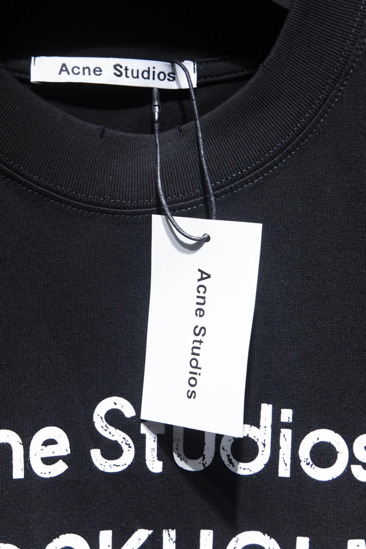 Acne Studios Logo T-shirt - Relaxed fit (CL0196-BM0）