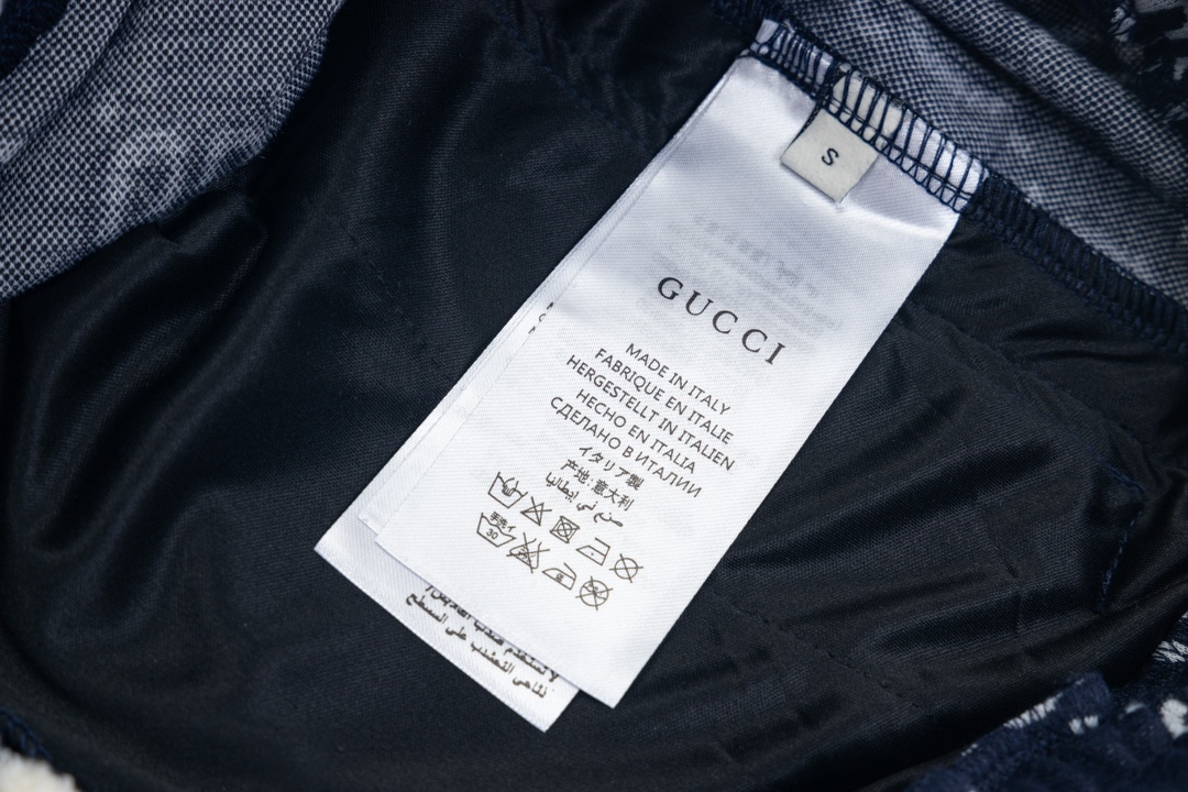 GUCCI GG JACQUARD JOGG PANTS（496920-X9V05-4245）