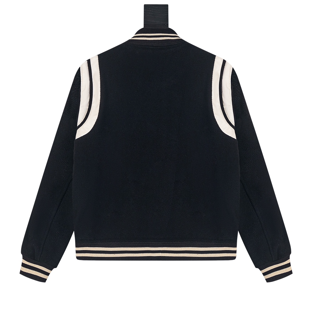 Saint Laurent Teddy Jacket (Black/Wool)（354718YYL801000）