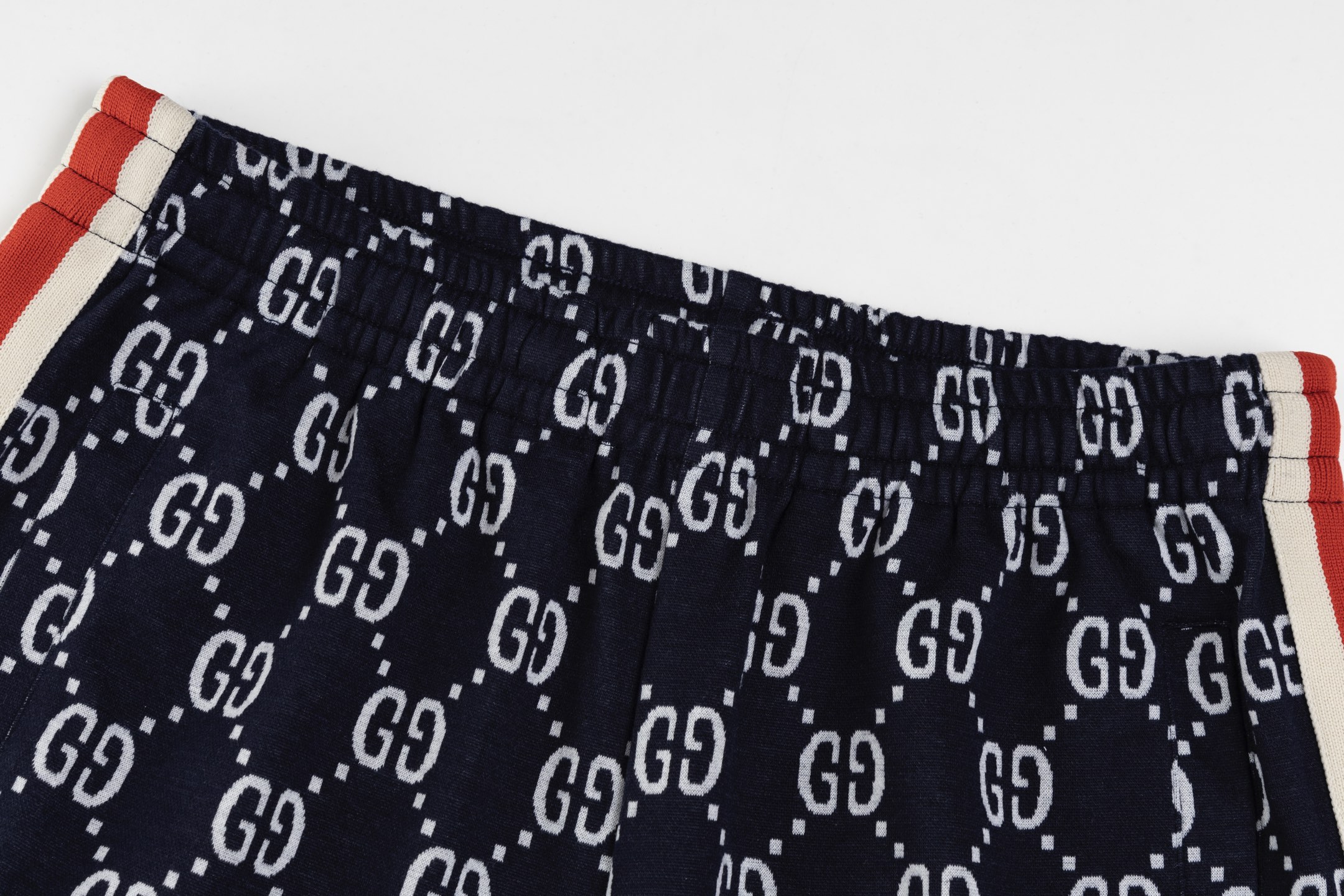 Gucci GG Jacquard Shorts Blue/Ivory （474632-X9V05-4245）