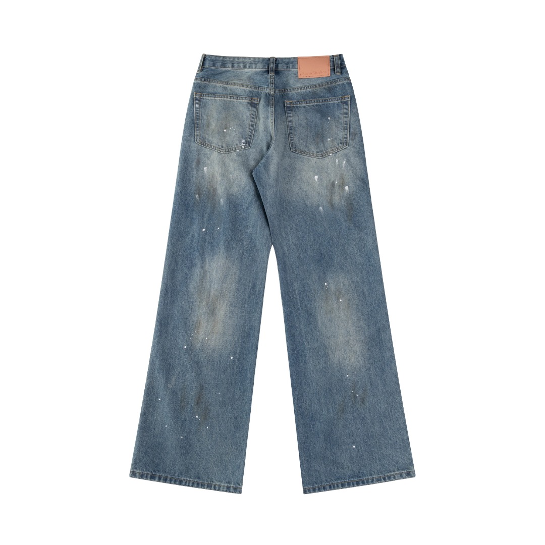 Acne Studios Trafalgar 2021 Wide-Leg Jeans (A00427-228）