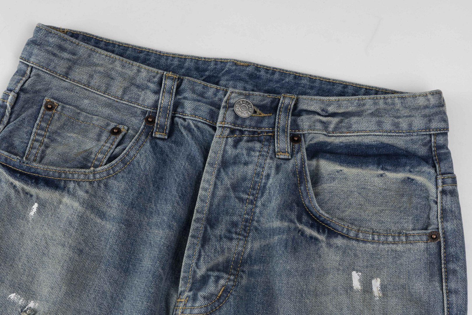 Acne Studios Trafalgar 2021 Wide-Leg Jeans (A00427-228）