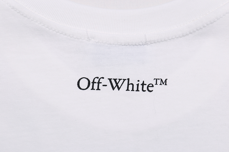 Off-White Fresco Oval T-shirt (OMAA120S25JER0020110）