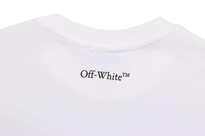 Off-White Fresco Oval T-shirt (OMAA120S25JER0020110）