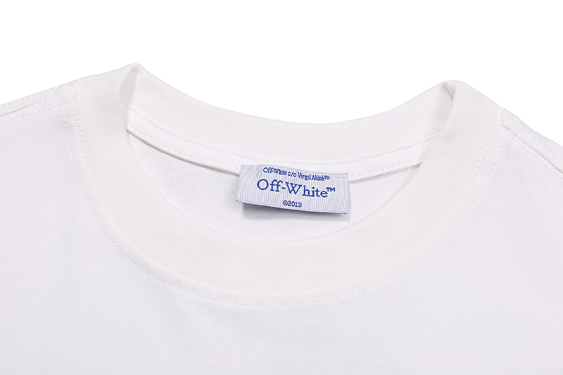 Off-White Caravaggio Boy Over Tee 'Black/White' (OMAA038S21JER0061001）