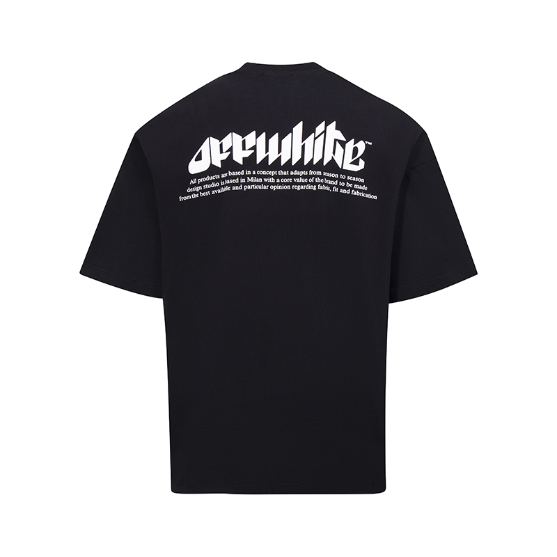 Off-White Eye-logo T-shirt (OMAA120F24JER00J1001）