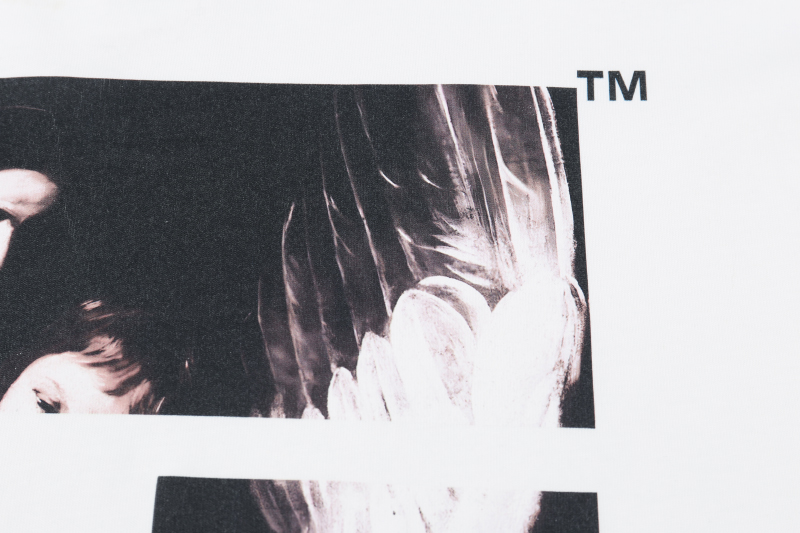 Off-White Caravaggio Arrow T-Shirt 'Black'  (OMAA038S201850041088）