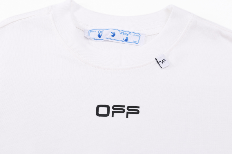 Off-White Caravaggio Arrow T-Shirt 'Black'  (OMAA038S201850041088）