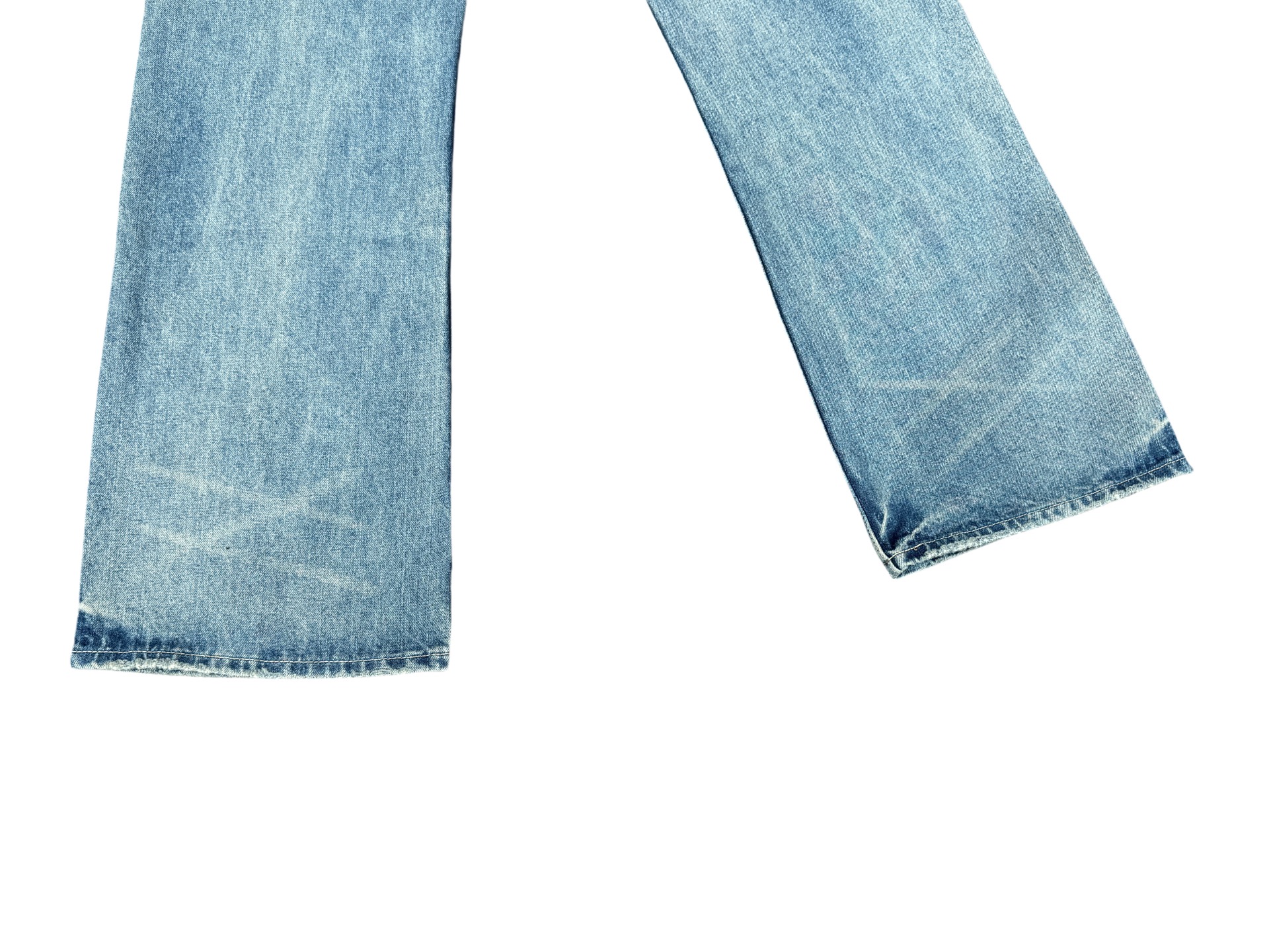 Acne Studios Relaxed Fit Jeans Mid Blue (A00379-M03）