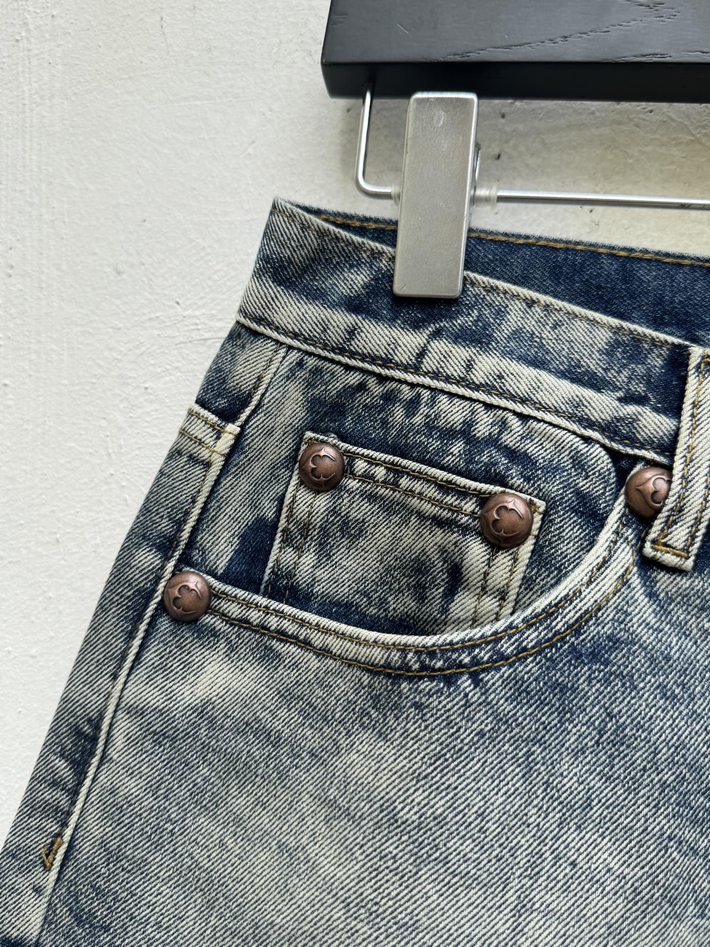 THUG CLUB Double knee Damage Shorts（TC24PT0302）