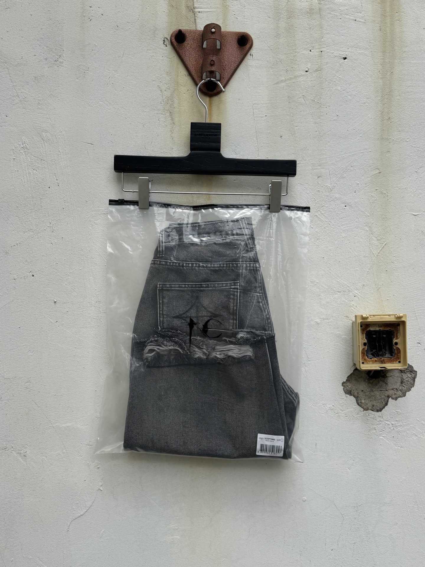 THUG CLUB Double knee Damage Shorts（TC24PT0302）