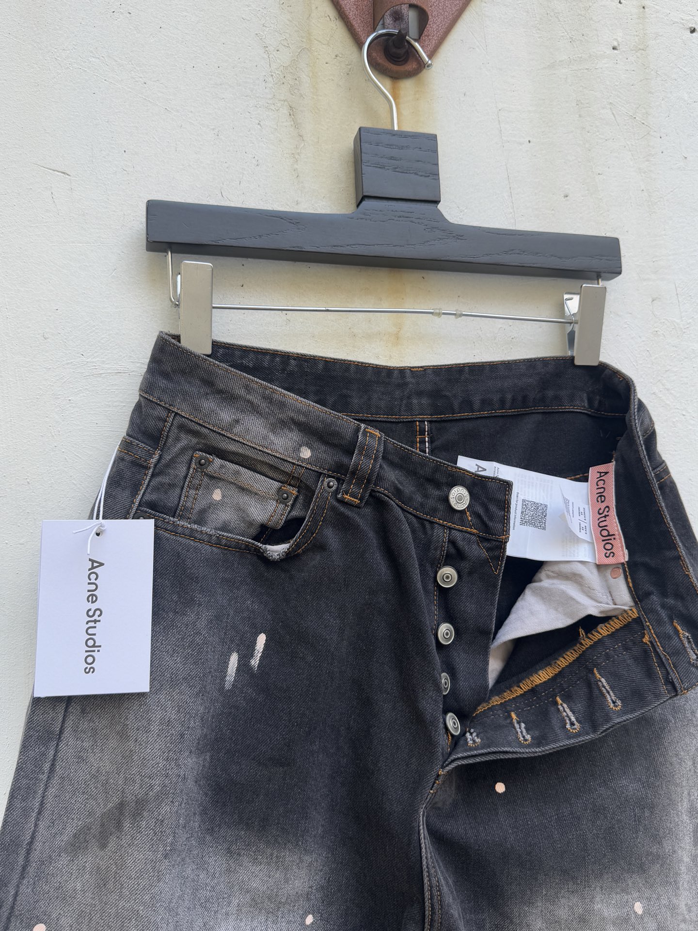 Acne Studios Relaxed Fit Jeans - 2023 - Black (C00103-900）