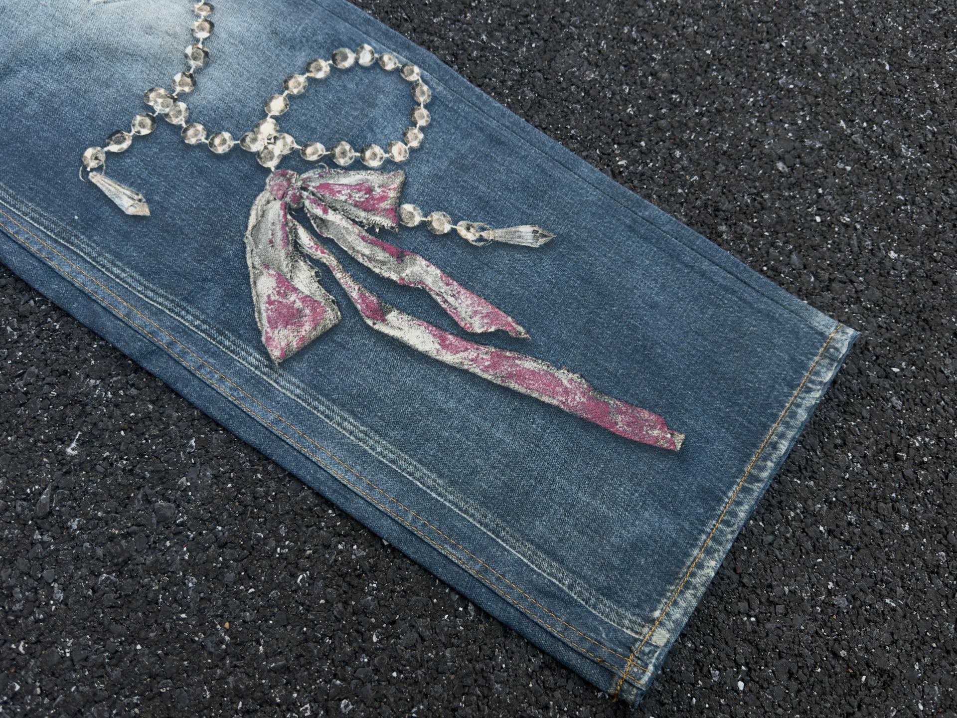 Acne Studios Jeans Unisex Light Blue- 1981 (CK0135-AUZ140）