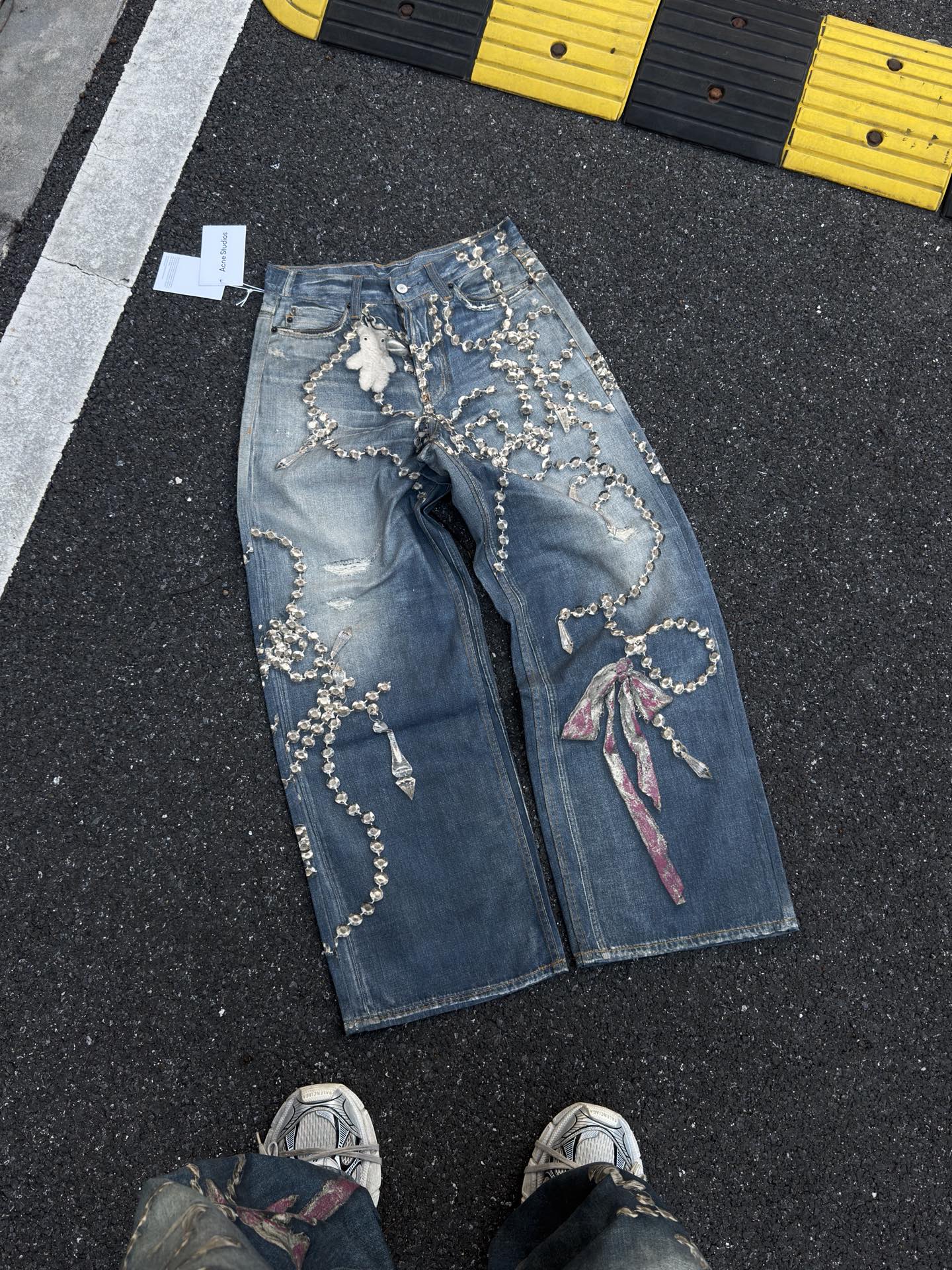 Acne Studios Jeans Unisex Light Blue- 1981 (CK0135-AUZ140）