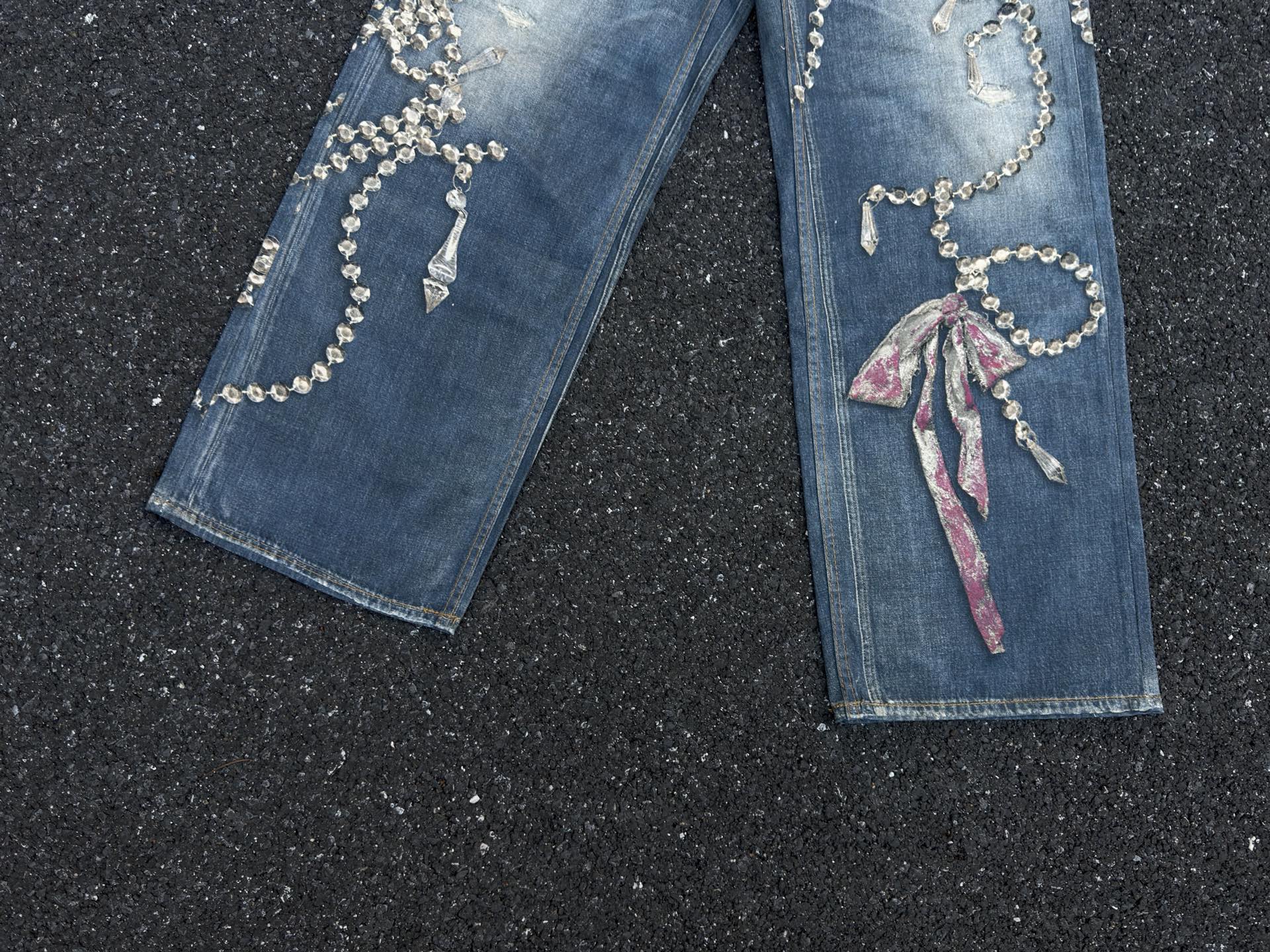 Acne Studios Jeans Unisex Light Blue- 1981 (CK0135-AUZ140）