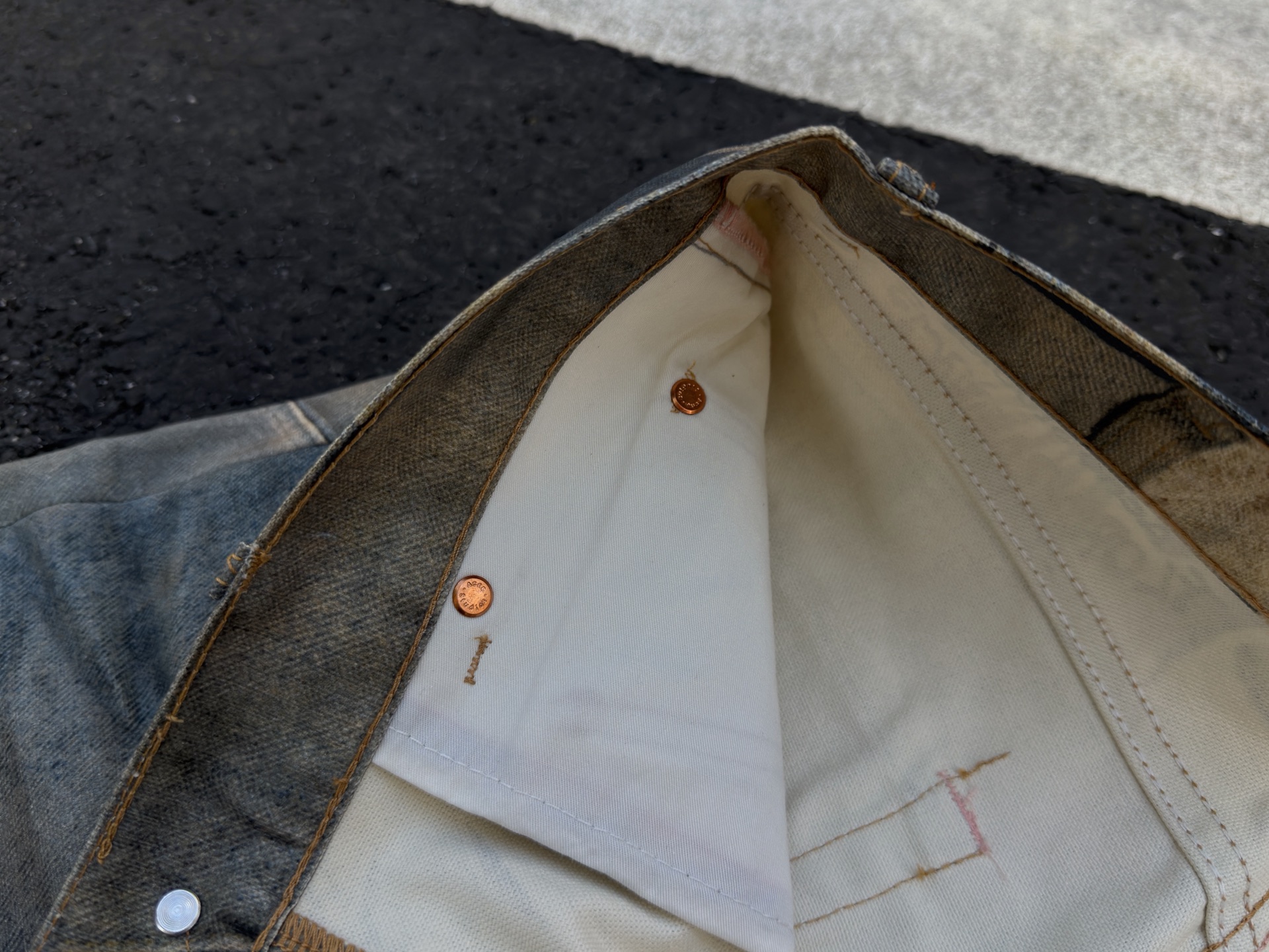 Acne Studios Loose fit jeans - 1981 (CK0138-AUZ）