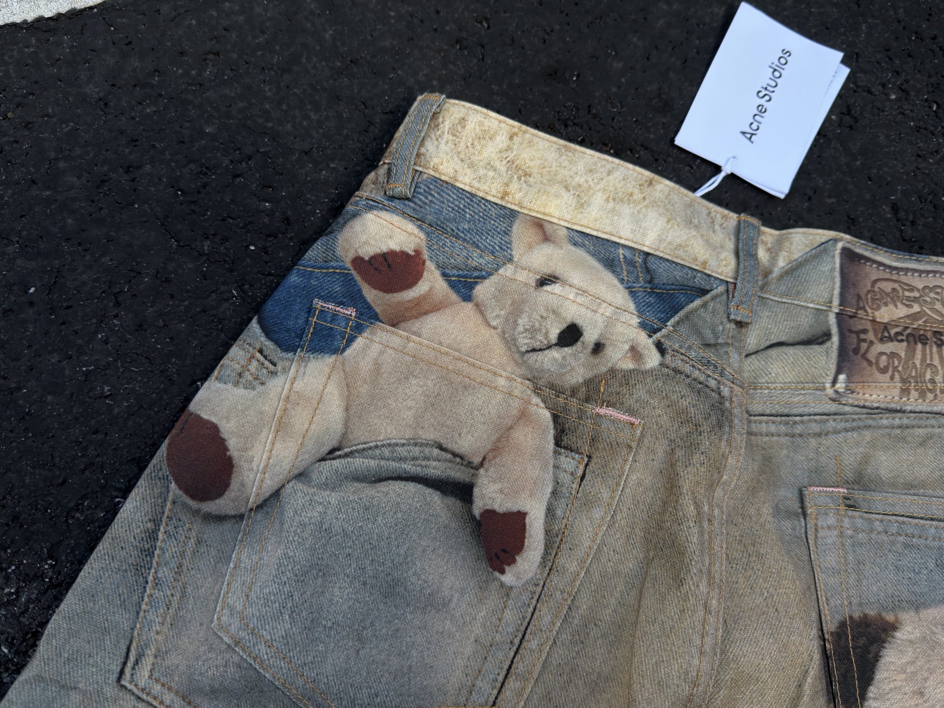 Acne Studios Loose fit jeans - 1981 (CK0138-AUZ）