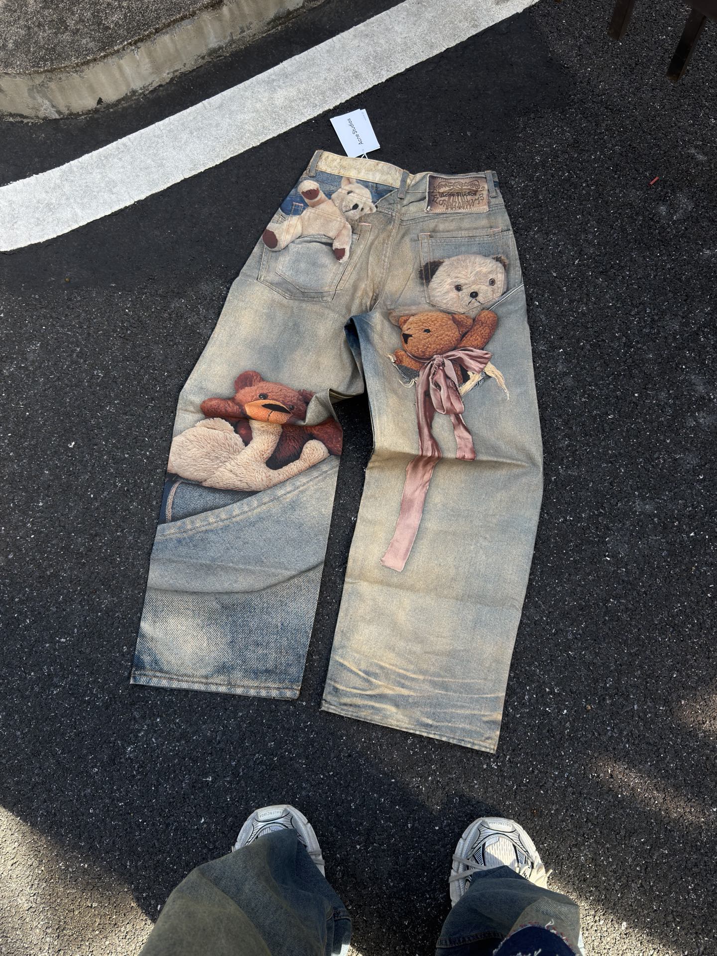 Acne Studios Loose fit jeans - 1981 (CK0138-AUZ）