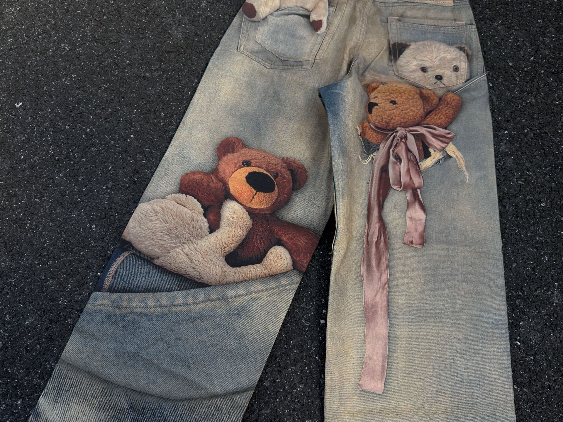 Acne Studios Loose fit jeans - 1981 (CK0138-AUZ）