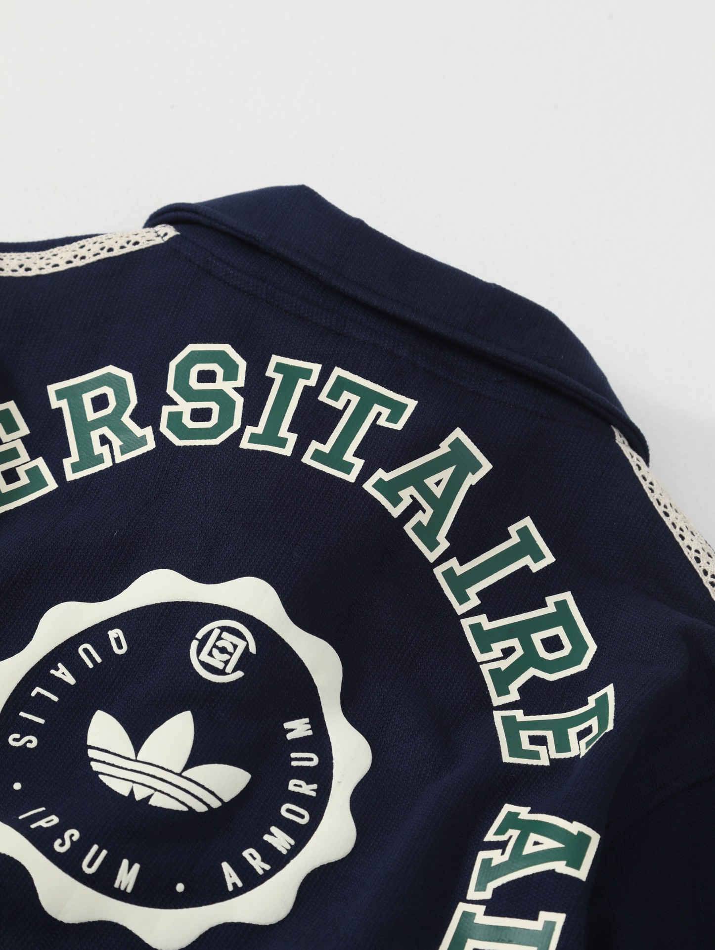 adidas x CLOT Quarter Zip 'Night Indigo'(JM7097）