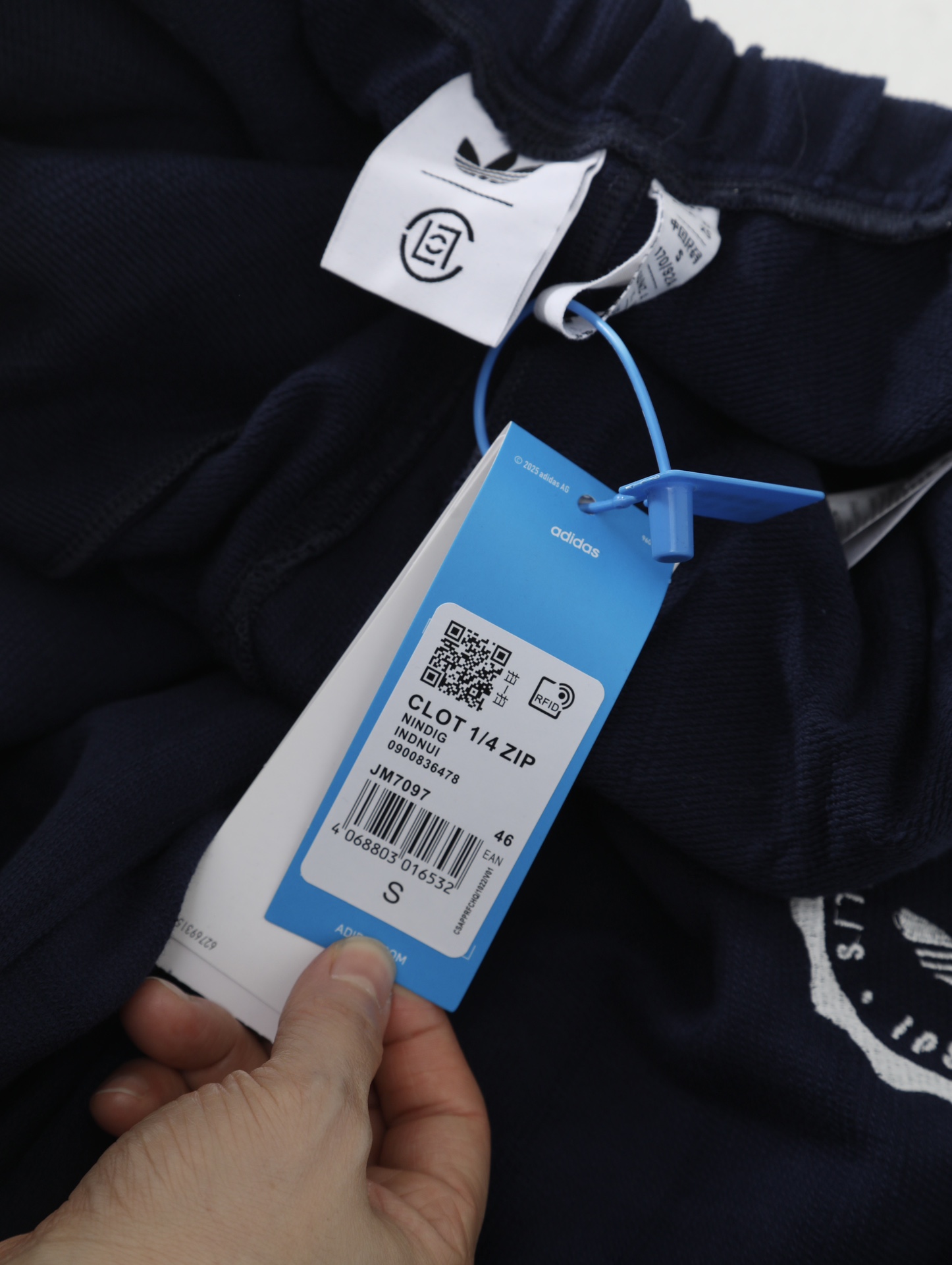 adidas Adibreak Sweatpant 'Night Indigo'(JM4241）