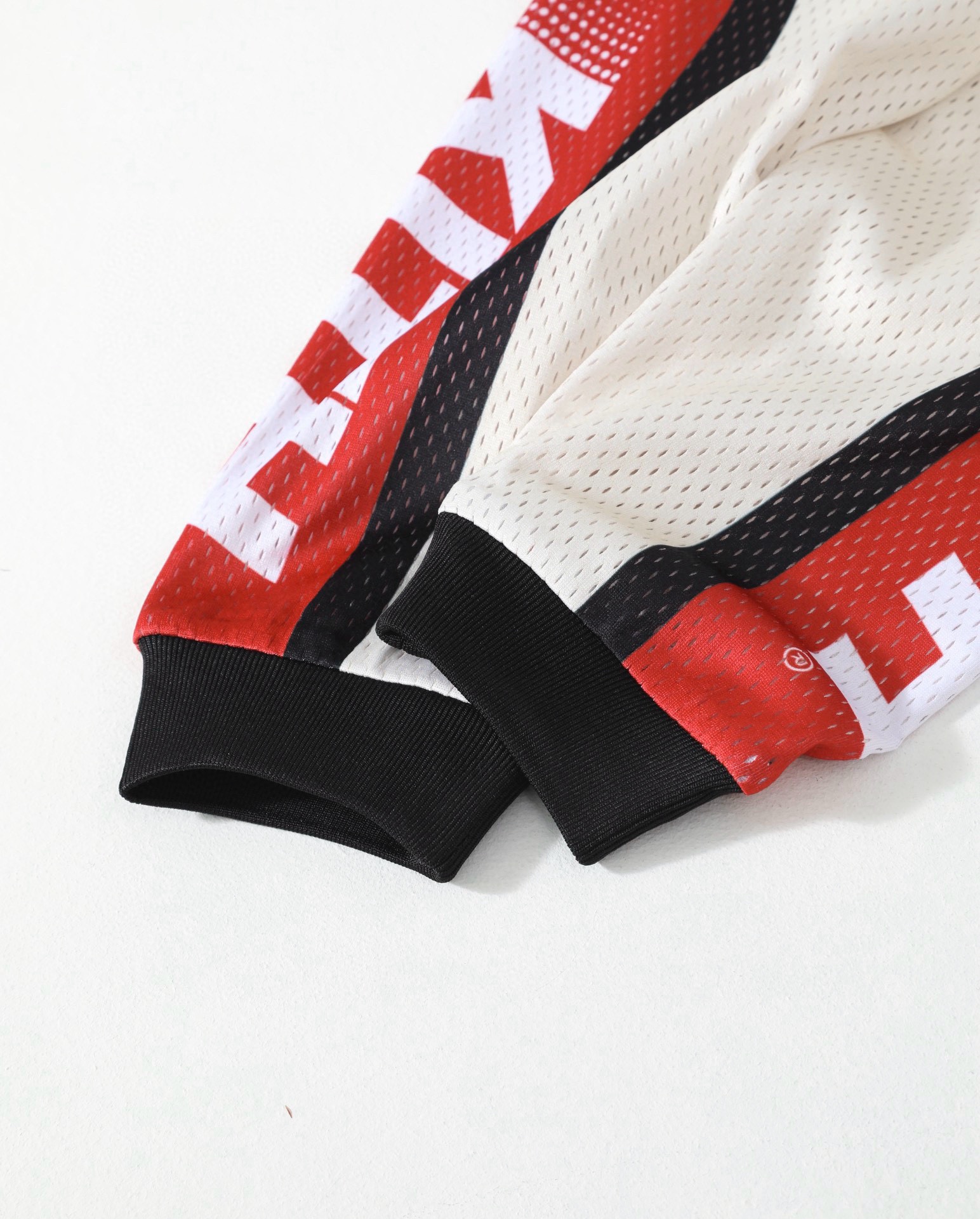 Kith Moto Mesh Long Sleeve Donovan Tee - Black（KHM033271-001）