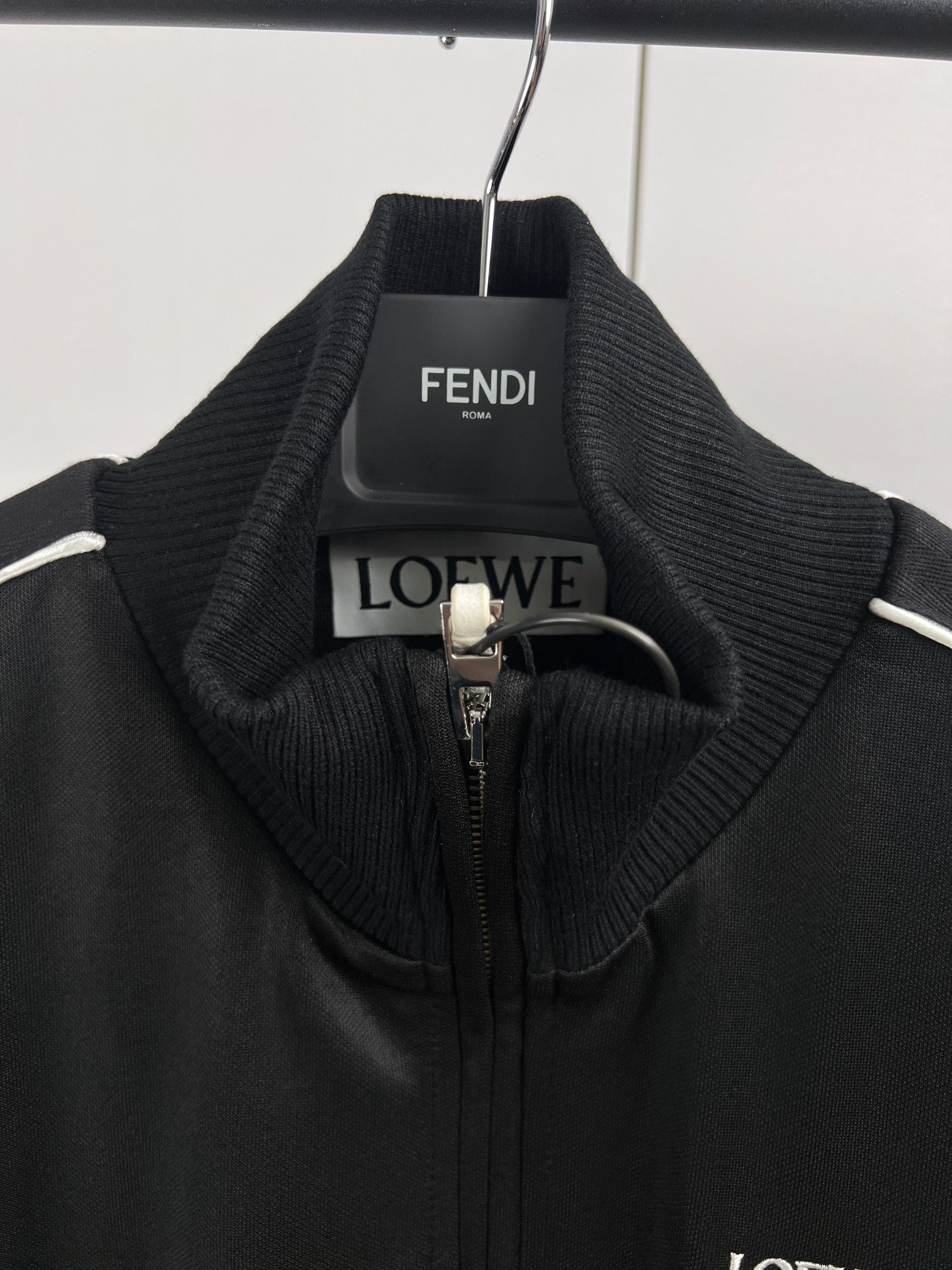 Loewe Tracksuit Jacket 'Black' (HSM1Y02X04-1100）