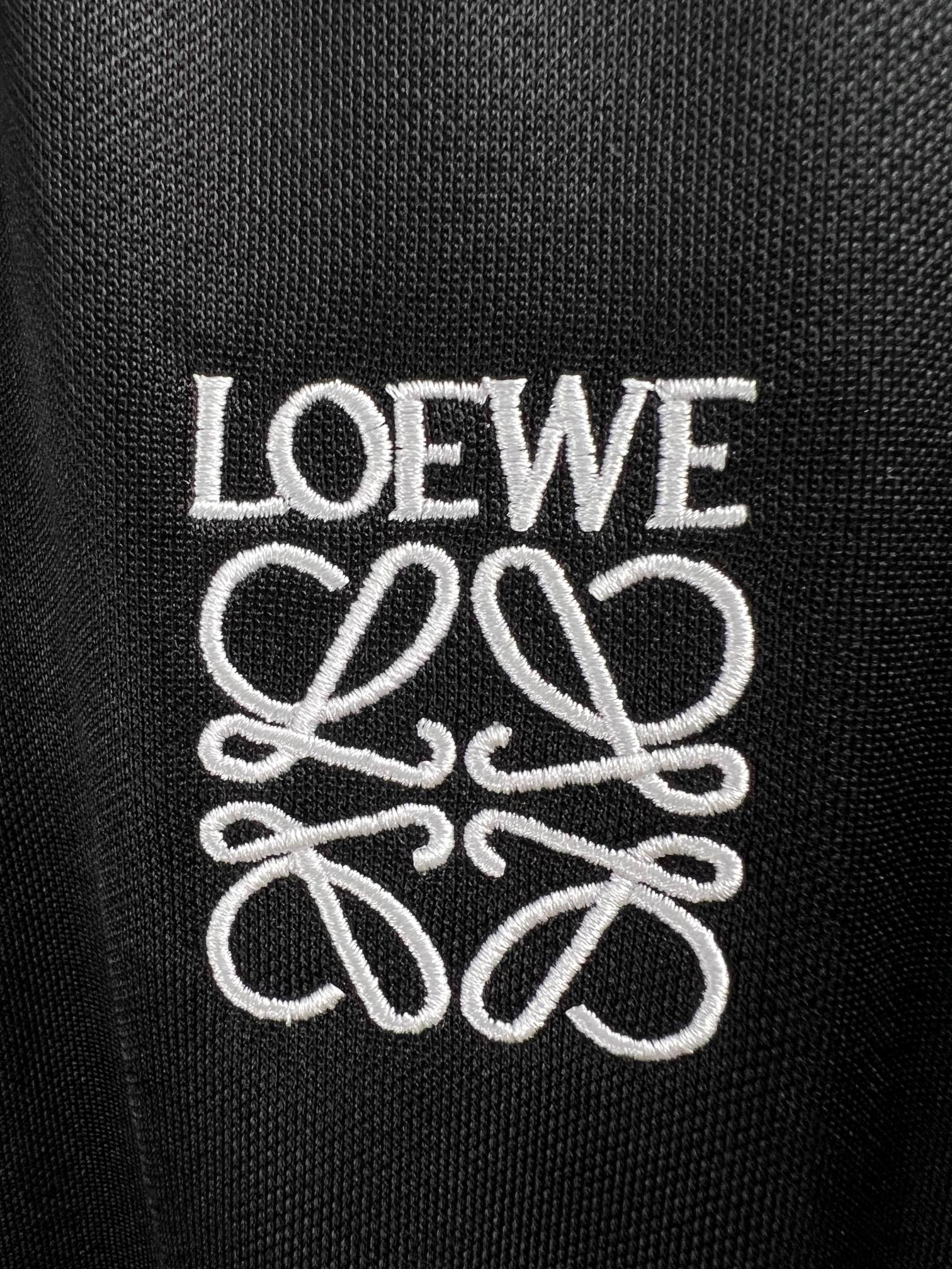Loewe Tracksuit Jacket 'Black' (HSM1Y02X04-1100）