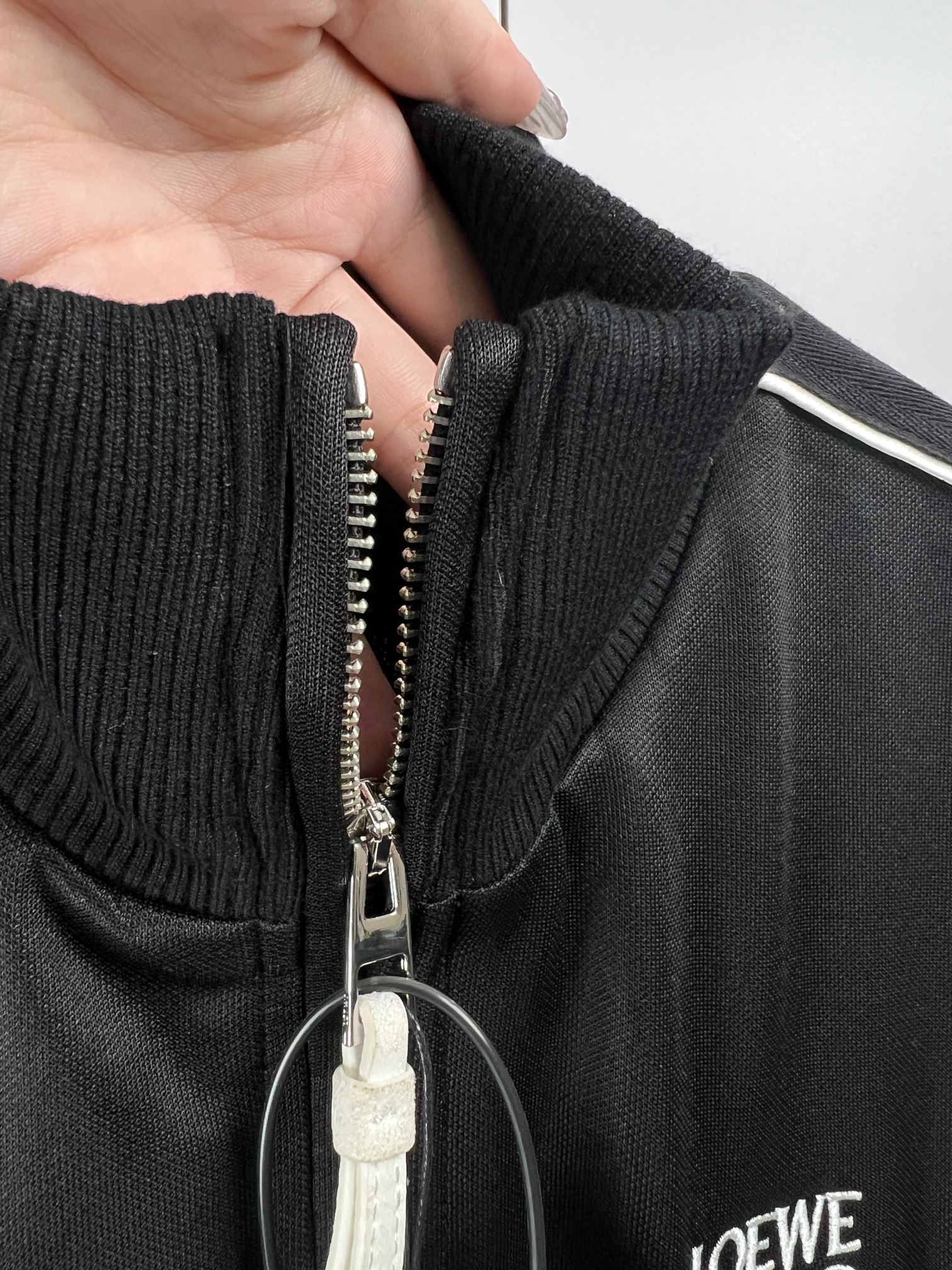 Loewe Tracksuit Jacket 'Black' (HSM1Y02X04-1100）