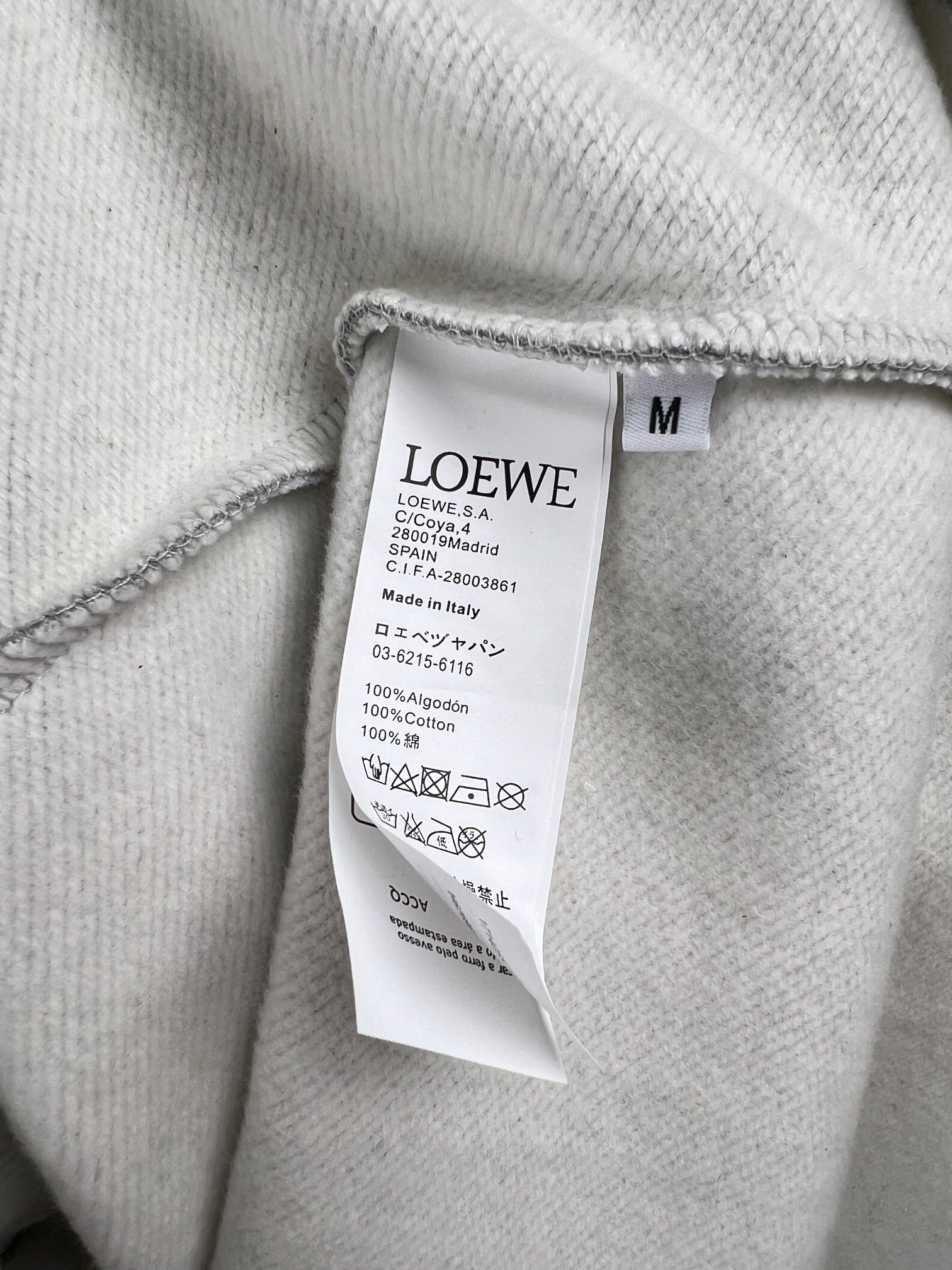 Loewe High Neck Anagram Sweater (H526Y24X30-1440）
