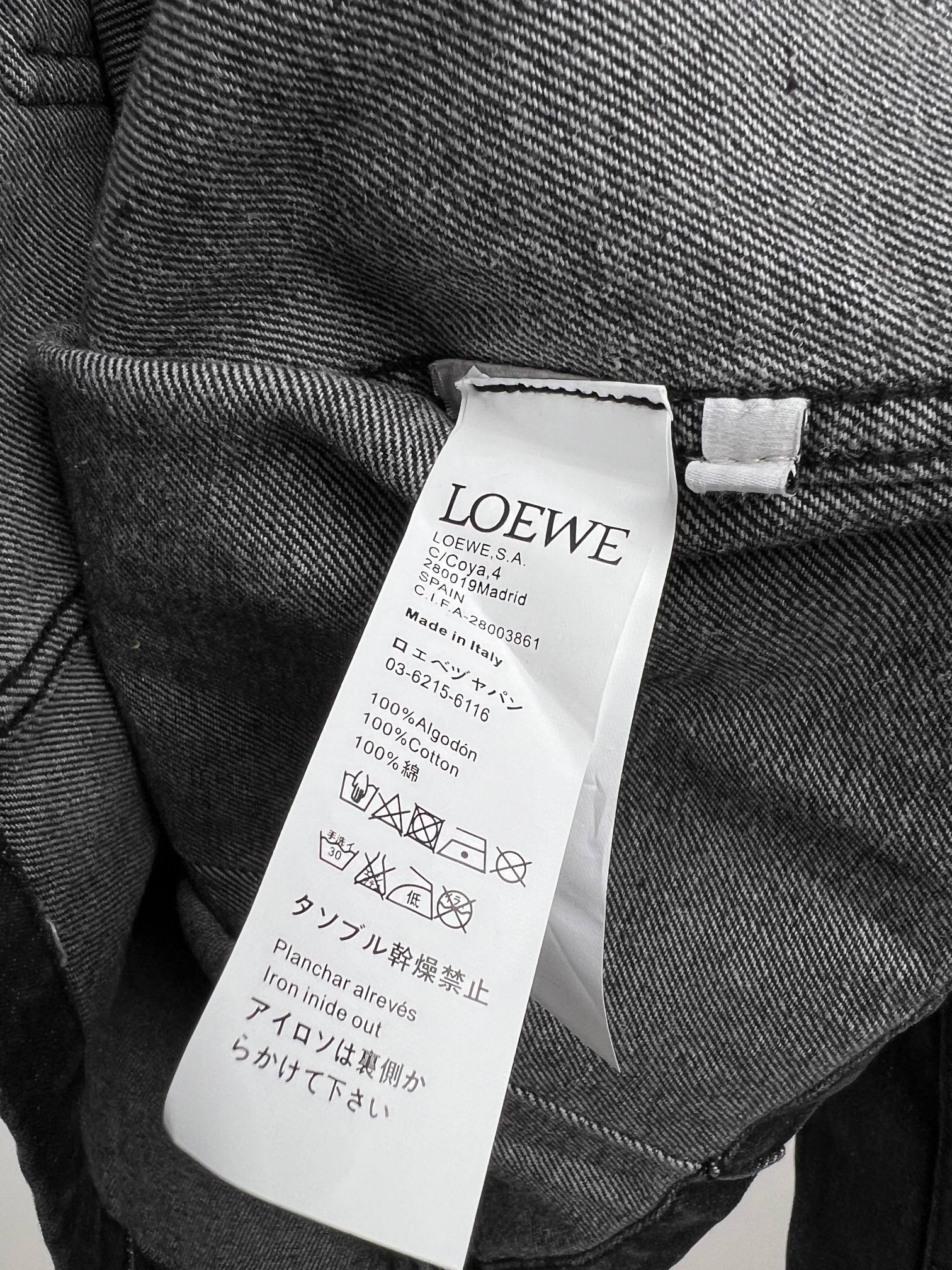Loewe Cotton Workwear Jacket (H526Y50W09-8946）