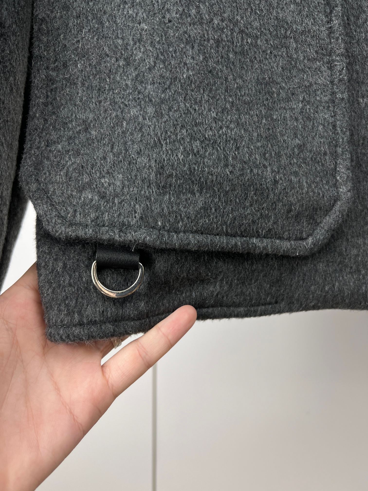 LOEWE Workwear jacket in wool and cashmere（H526Y02W93-3047）