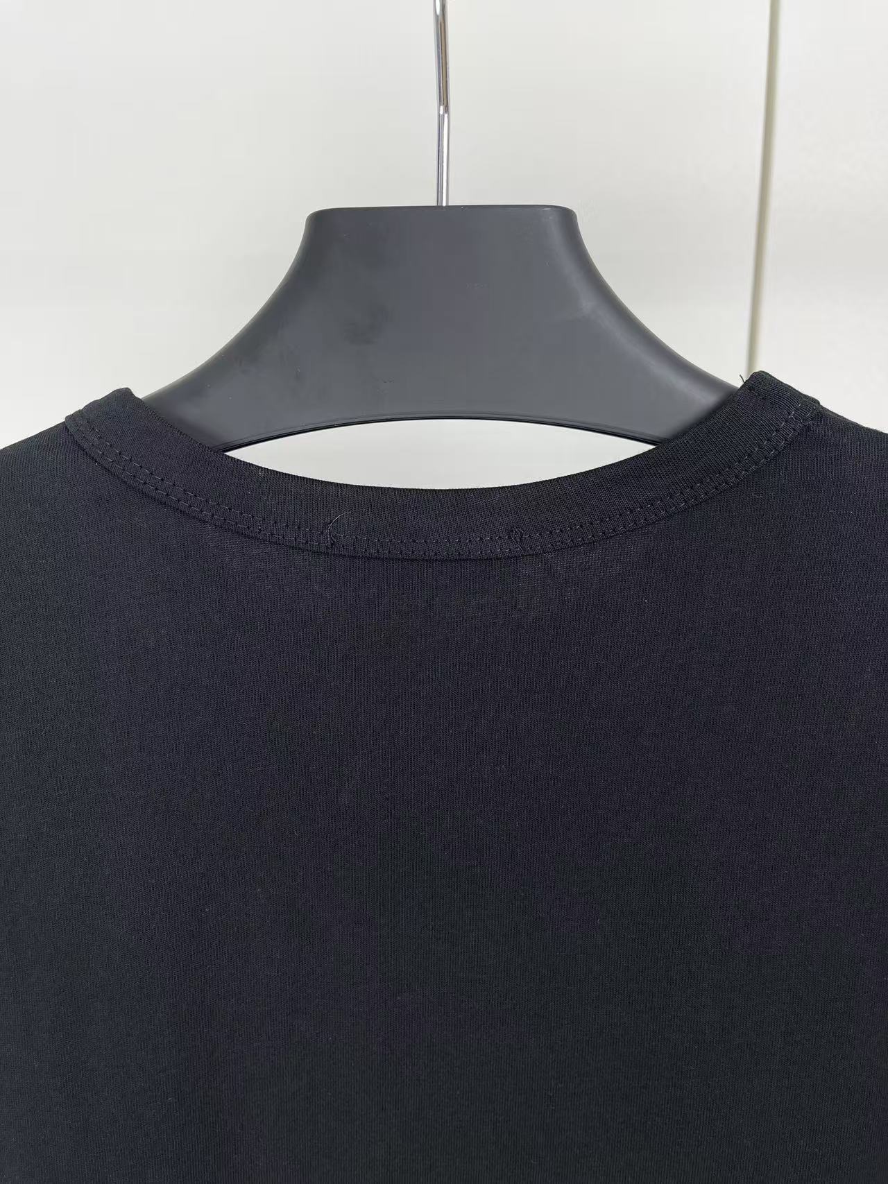 PRADA Navy Stretch Cotton Polo Shirt (UJN703-1YED-F044V）