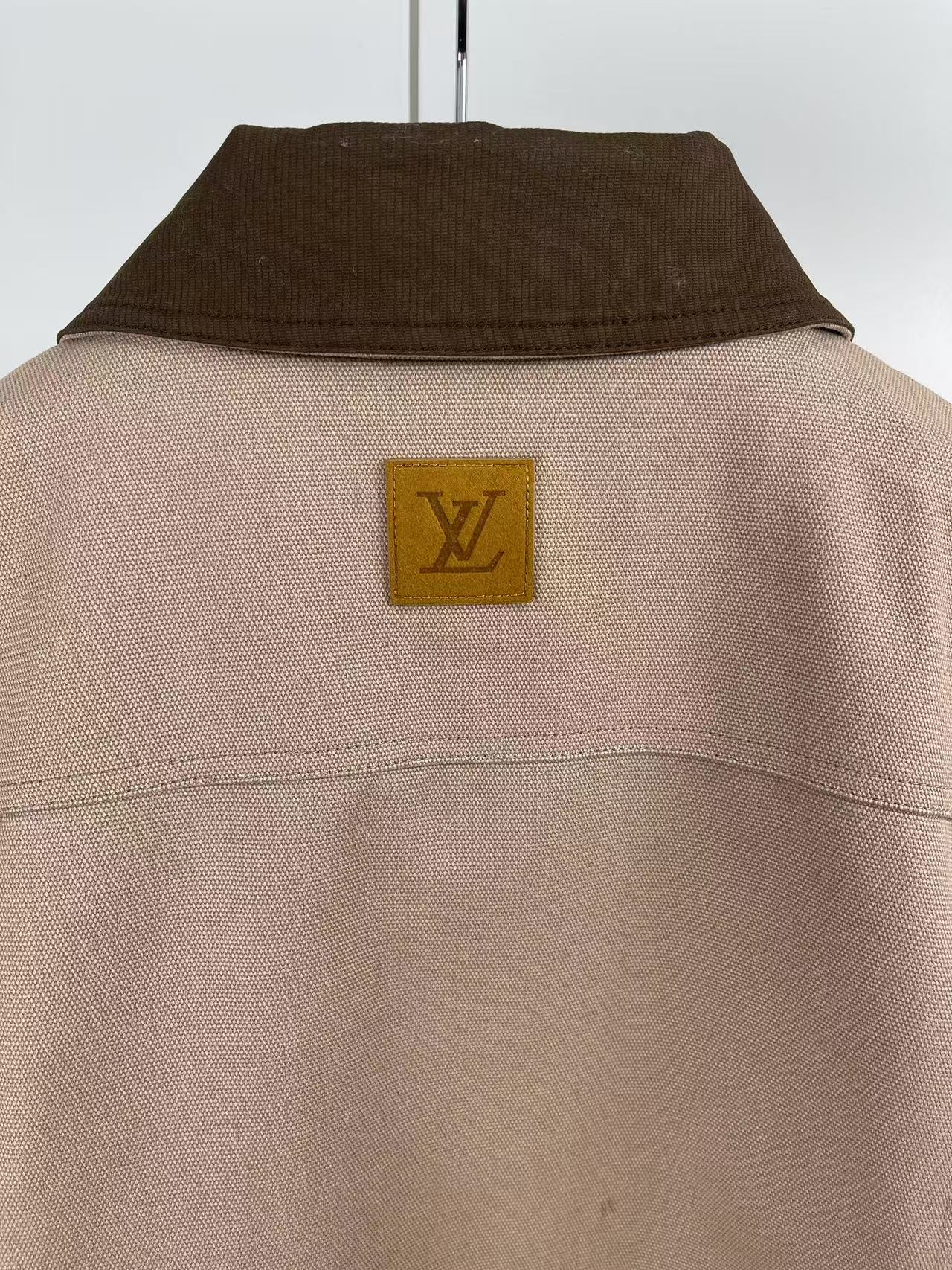 Louis Vuitton Workwear cotton canvas blouson（1AGITA）
