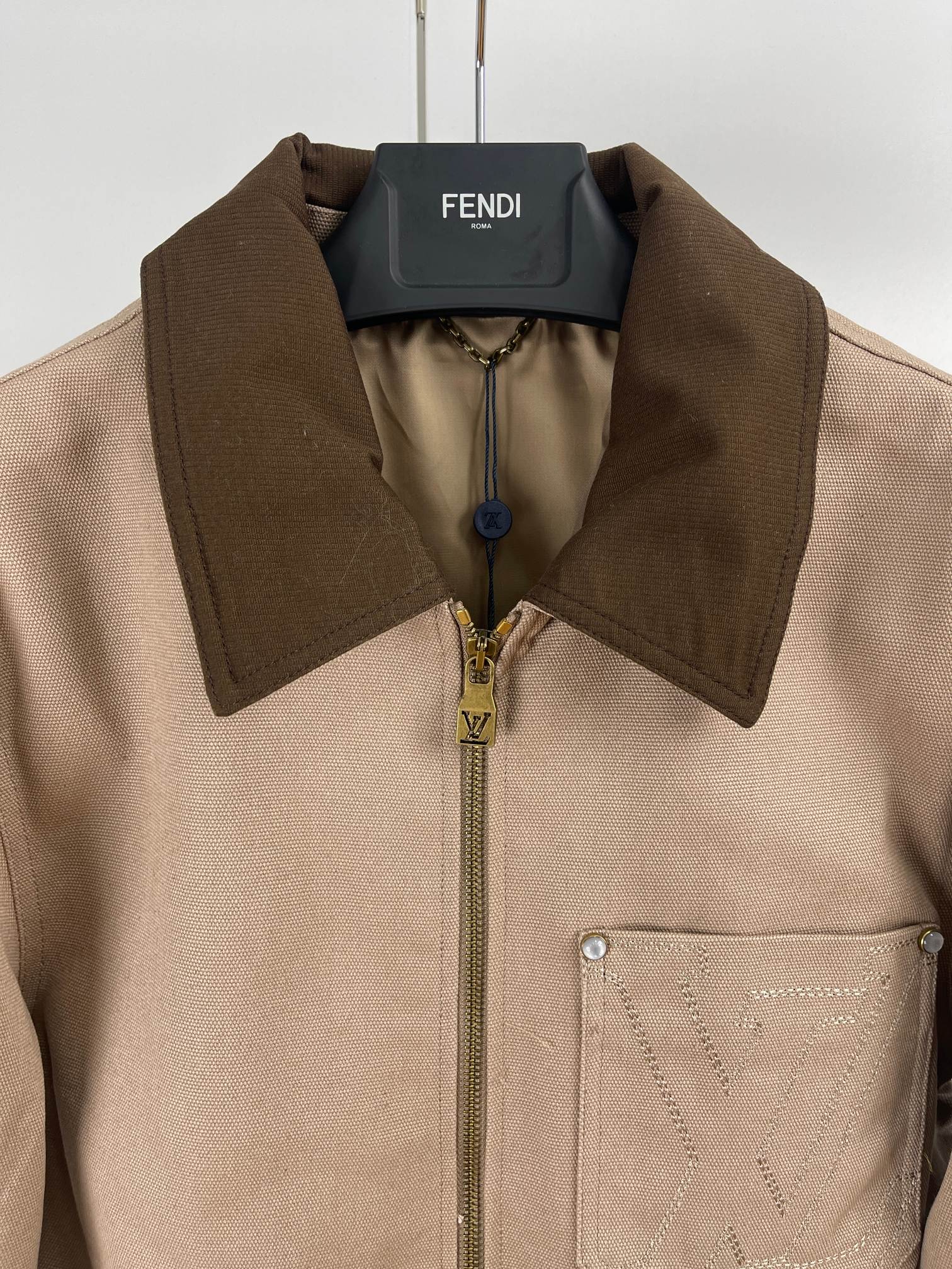 Louis Vuitton Workwear cotton canvas blouson（1AGITA）