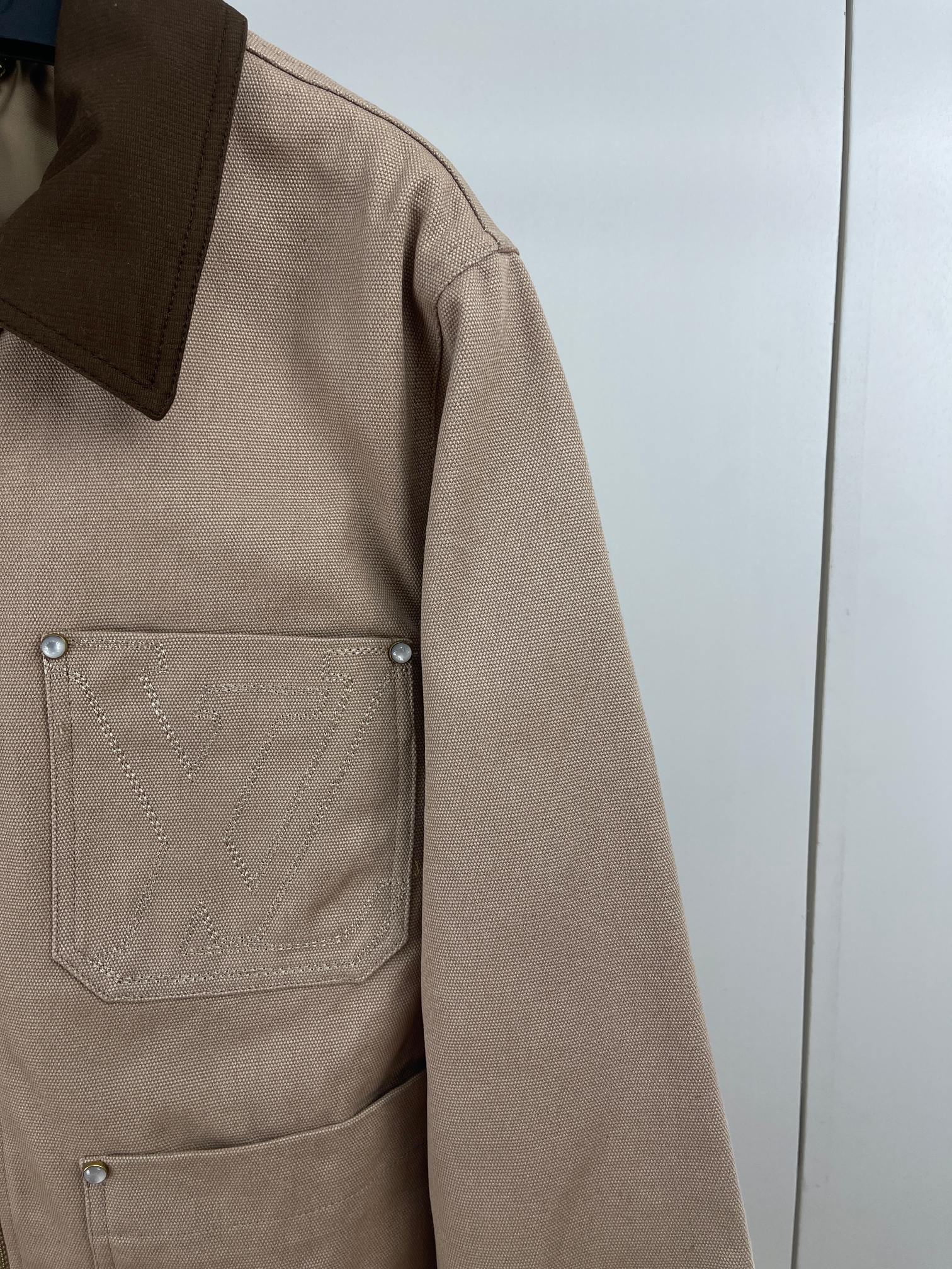 Louis Vuitton Workwear cotton canvas blouson（1AGITA）