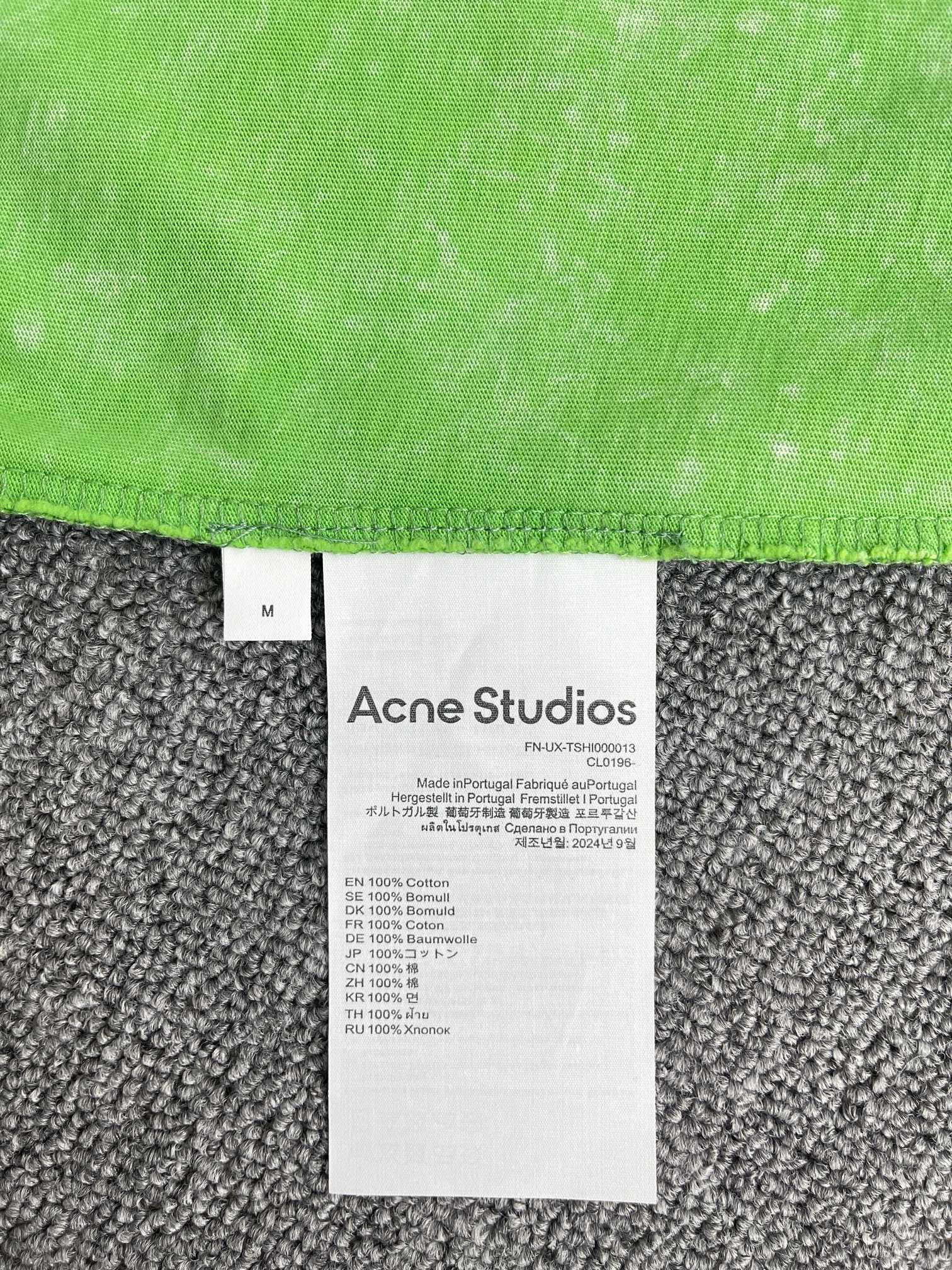 ACNE STUDIOS T-SHIRTS (25PCL0321-BCD）